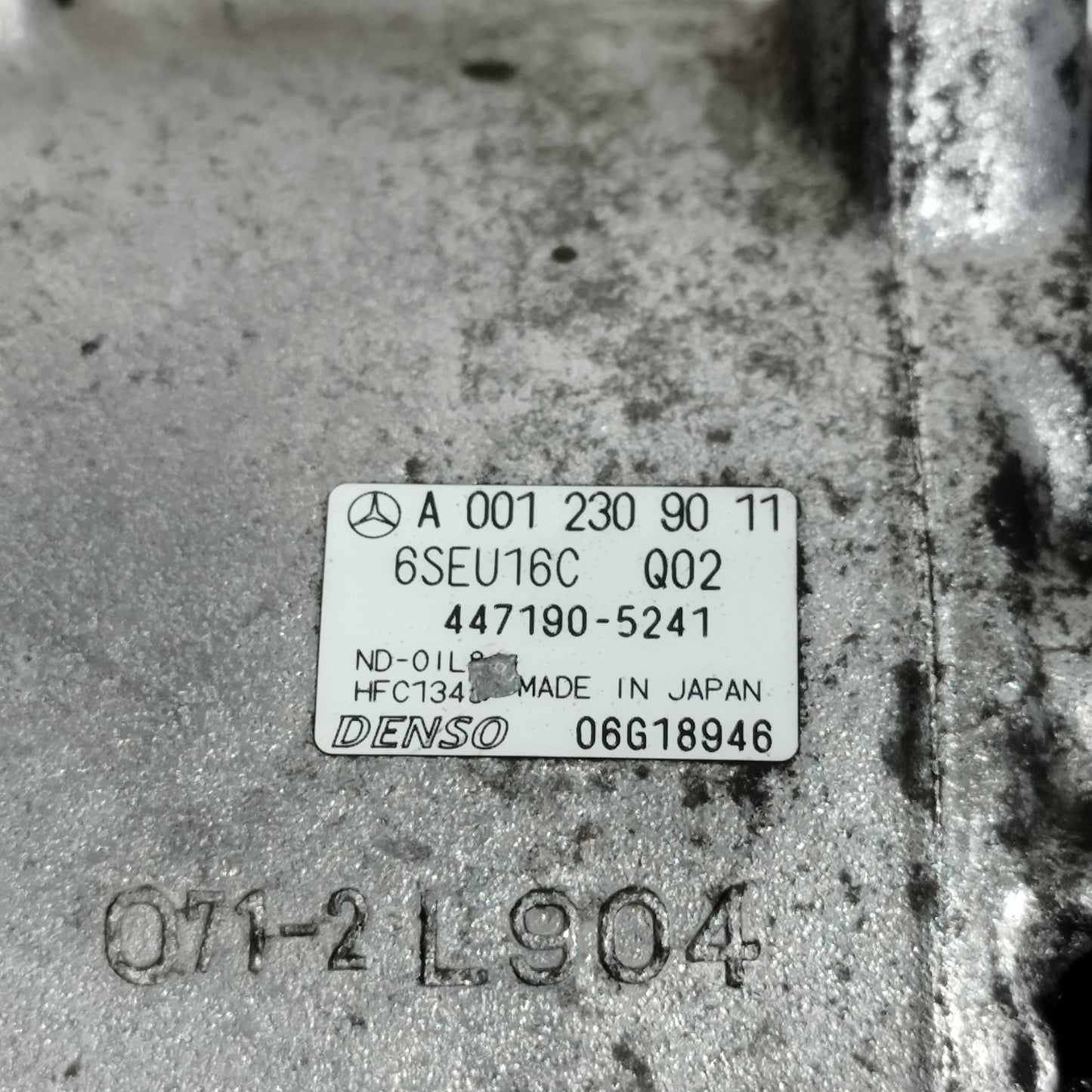 Compressore a / c Mercedes Classe A W169 1.7 B 2004-2012 cod: A0012309011 ecoAC16267
