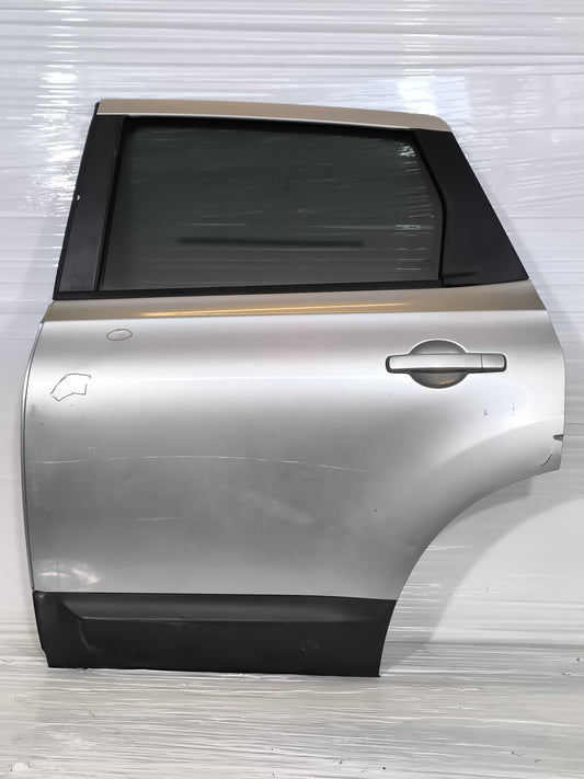 Sportello posteriore sx grigio argento Nissan Qashqai +2 (j10) anno 2008-2013 ecoAG9818