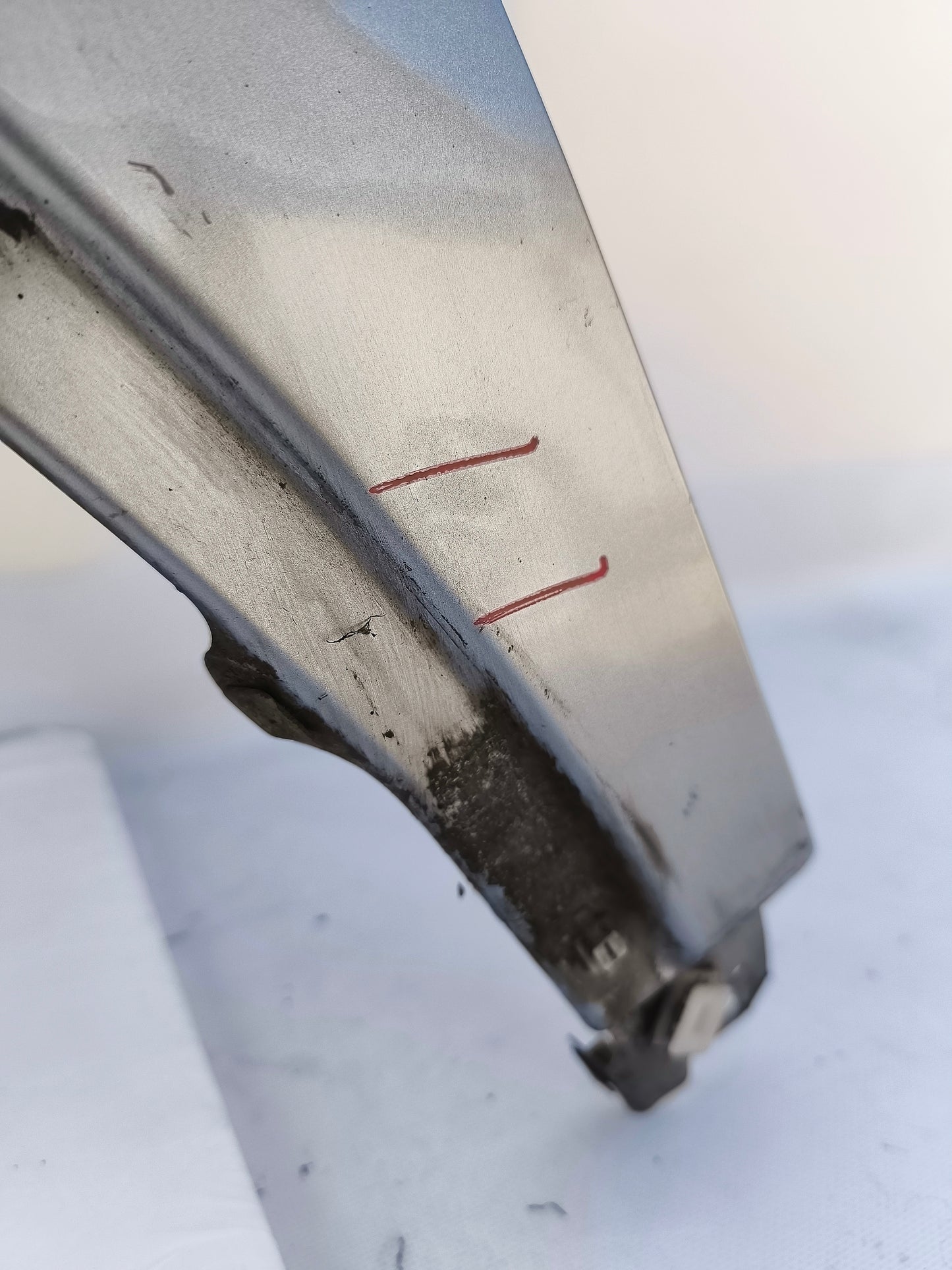 Front left fender silver grey Honda CR-V year 2007 ecoAG6888