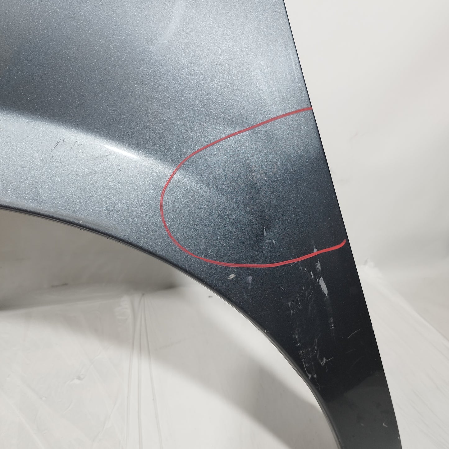 Parafango anteriore sx grigio topo Lancia Musa 2010 ecoAC12455