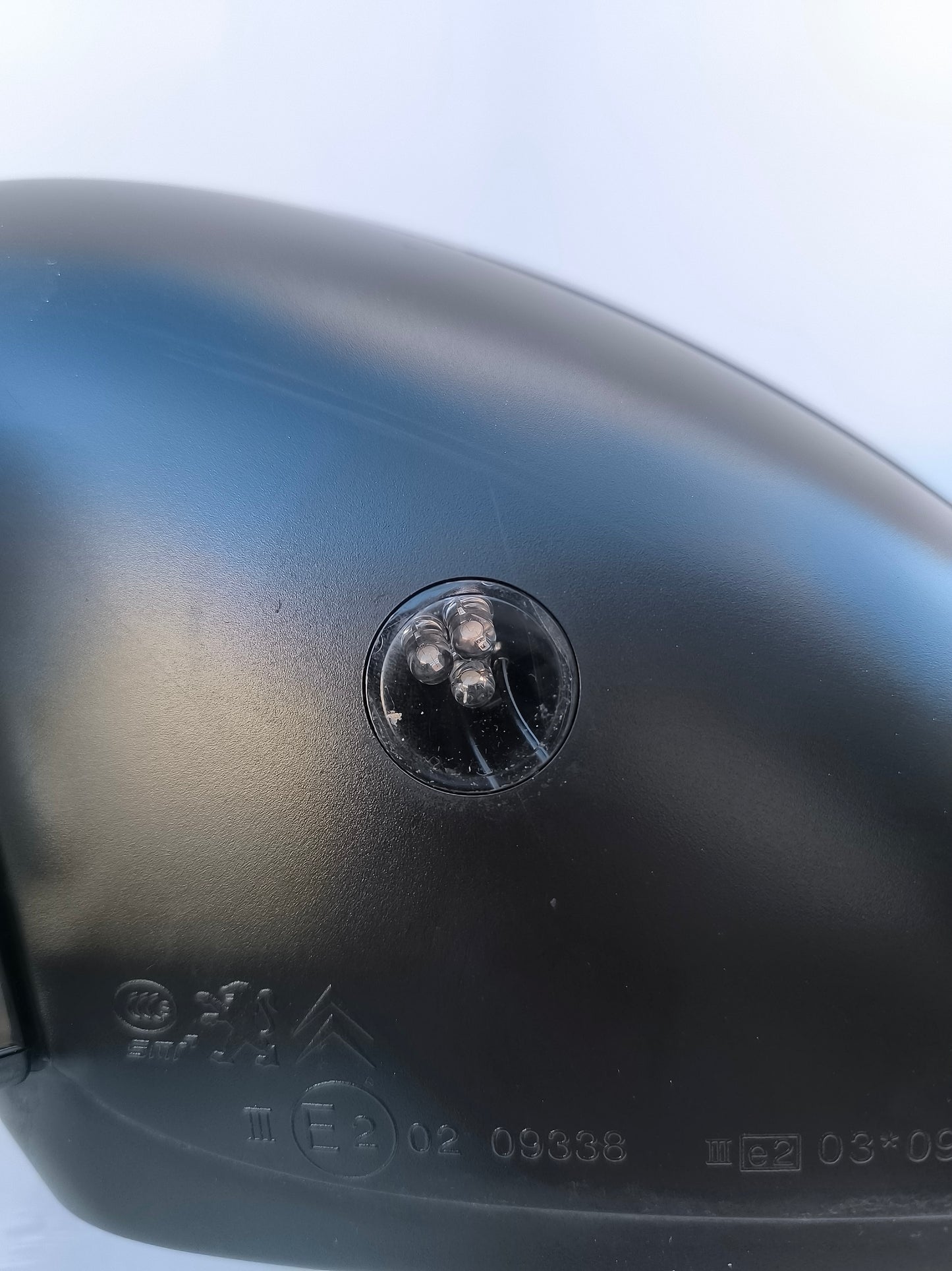 Electric left mirror black Citroen C4 year 2011 Cod. E20209338 17 wires and 2 plugs ecoAG6424