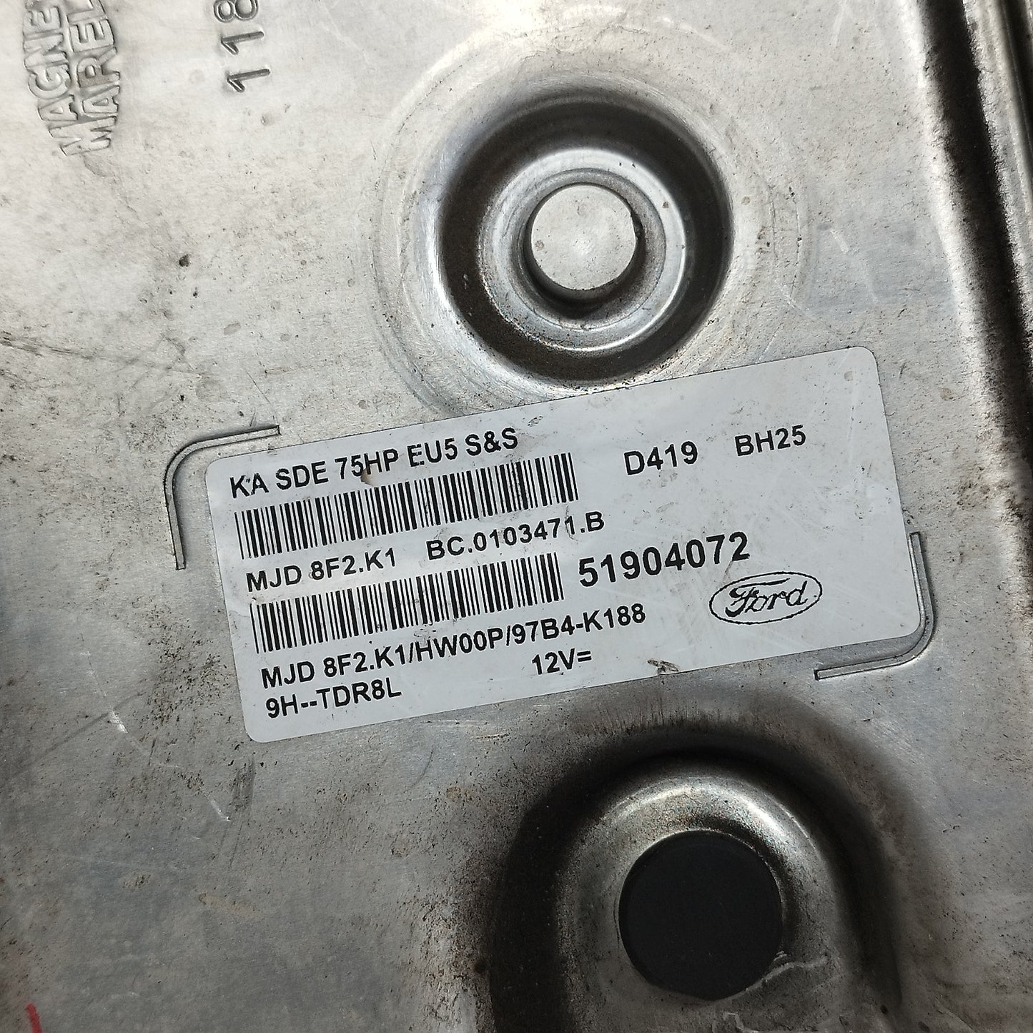 Kit accensione Ford Ka 1.3 MTJ 75cv 2011-2015 cod: 51904072 ecoAC15561