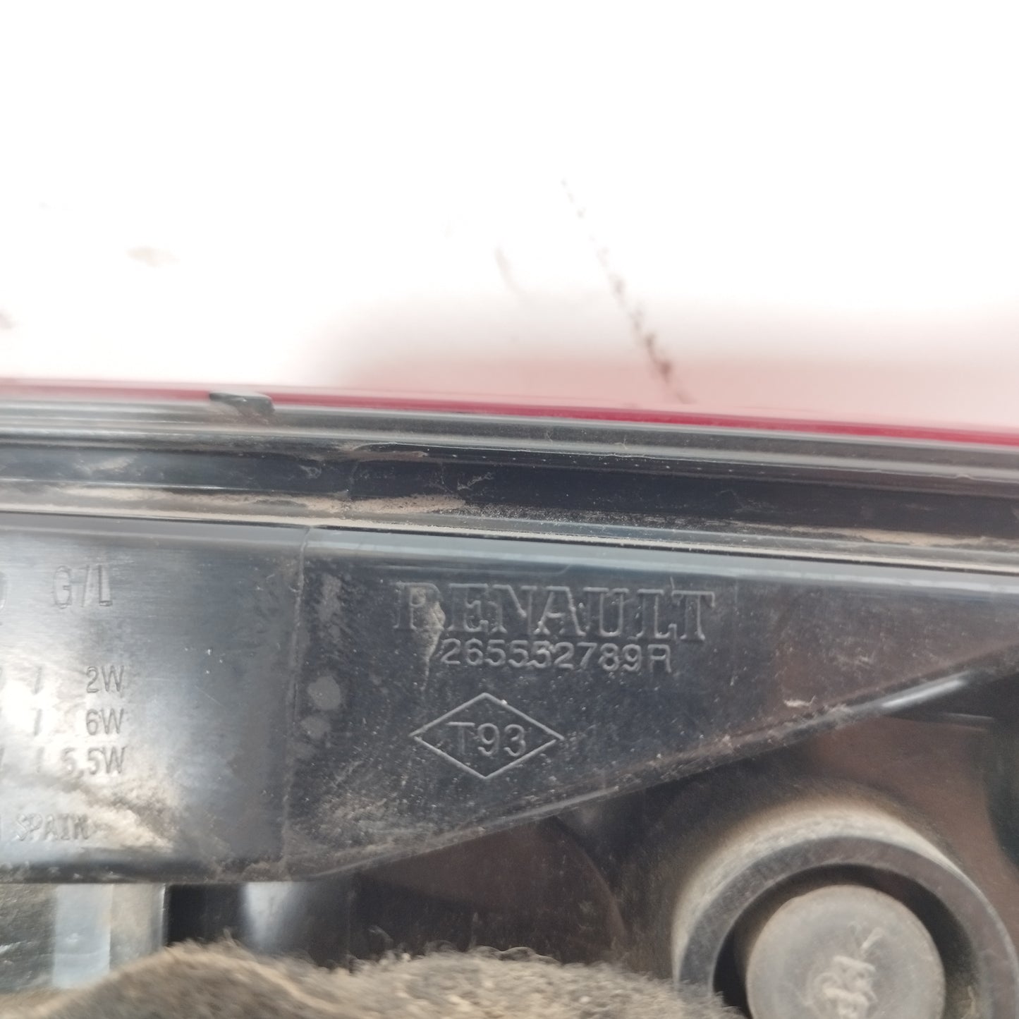 Fanale posteriore sx a led Renault Kadjar 2016 codice: 265552789r ecoAC13753