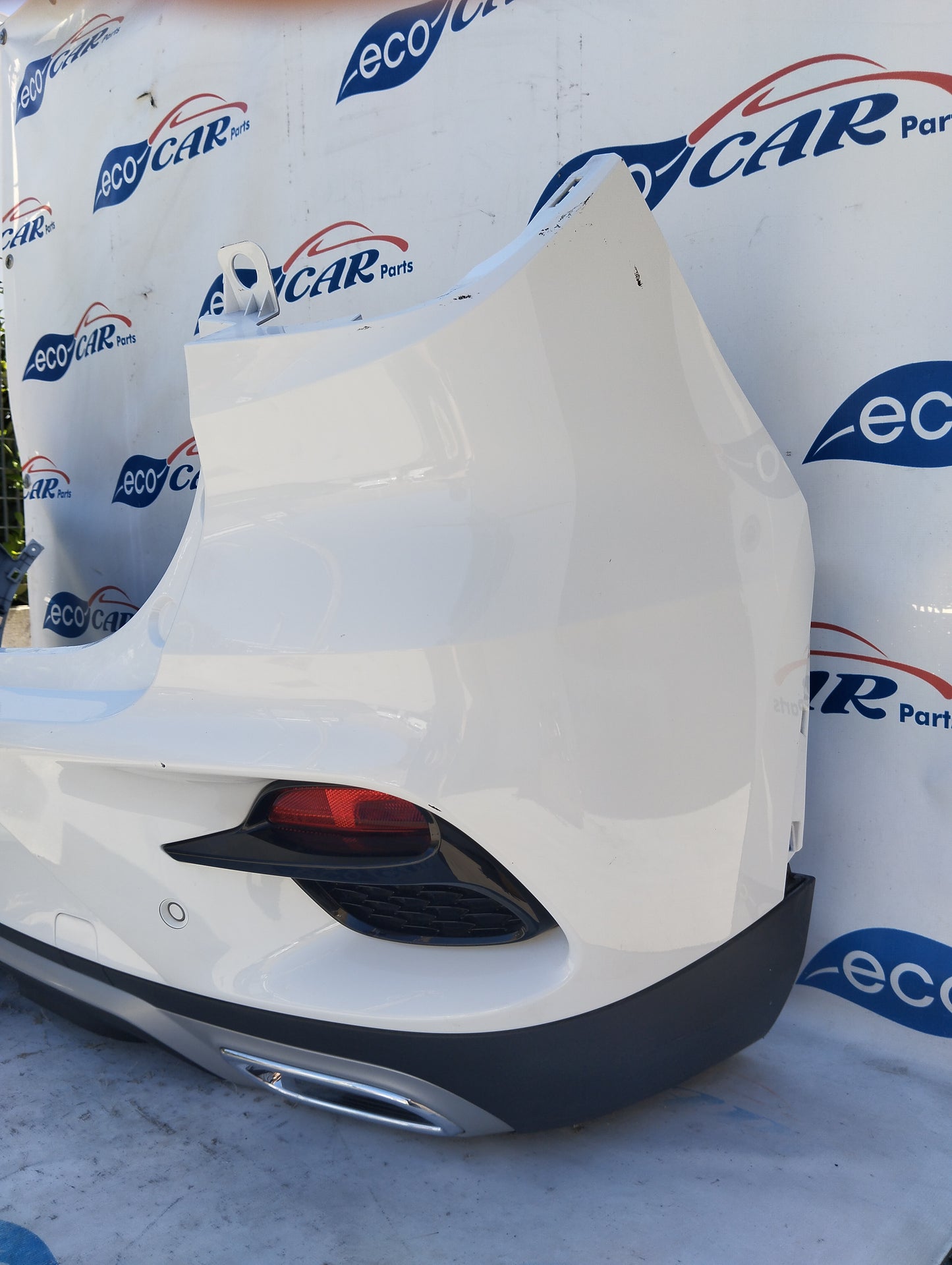 White Rear Bumper MG ZS 2022 ecoAG5308