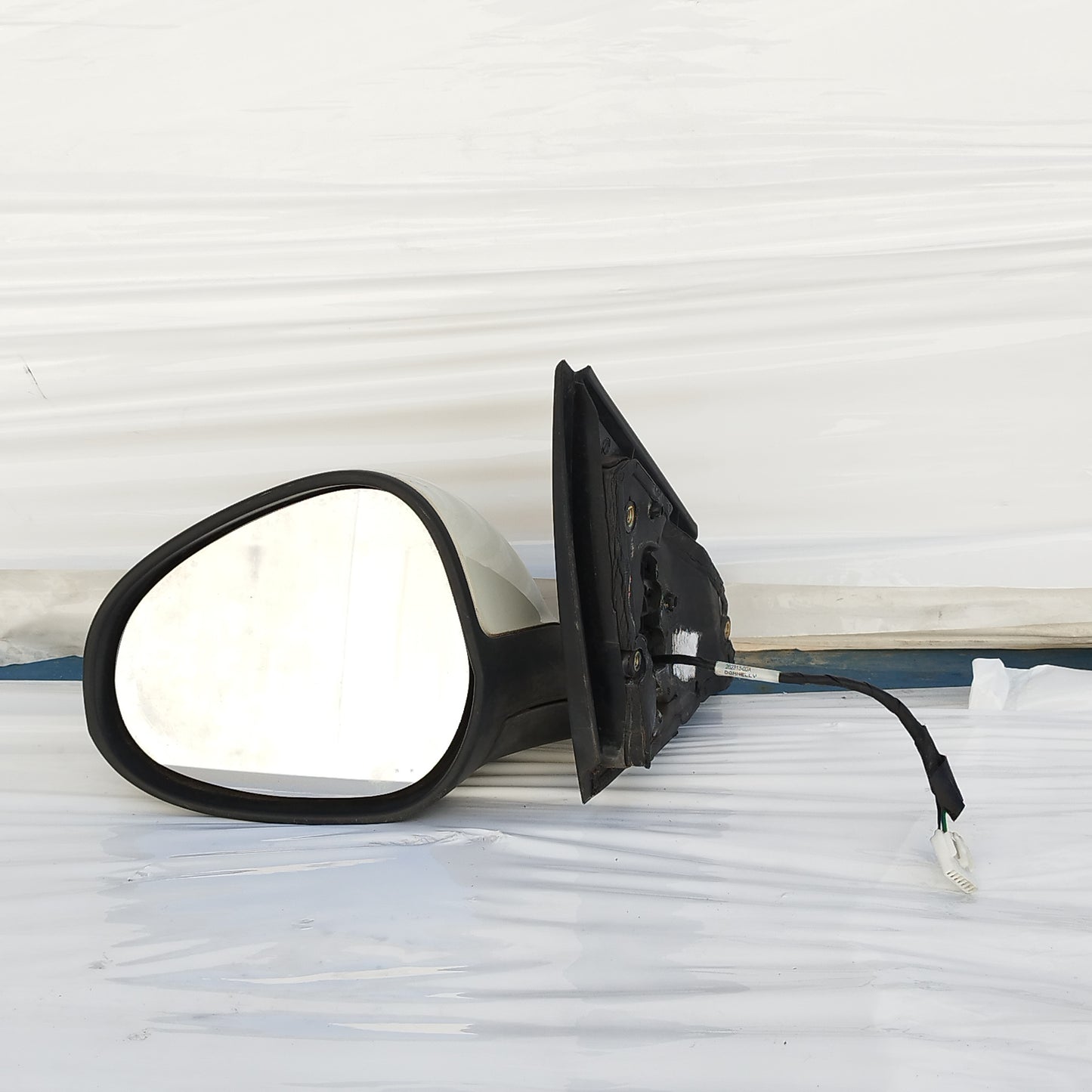 Specchietto elettrico anteriore sx bianco Lancia Ypsilon 2009 5 fili cod: 262312-00A ecoAC16147