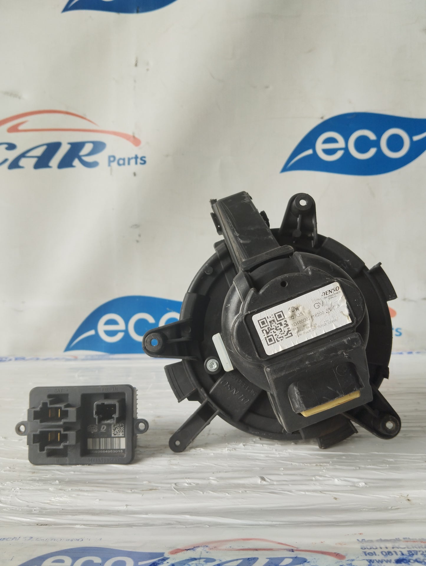 Passenger compartment heater fan complete with resistance Peugeot Rifter 2012 code: 5P1330100 ecoAG5597