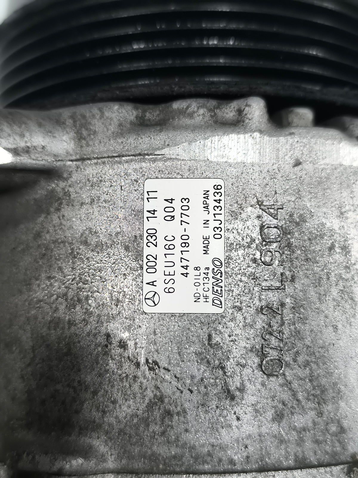 Compressore aria condizionata Mercedes Classe A W169 2.0 D 2005-2011 cod: A0022301411 / 447190-7703 ecoAG9632