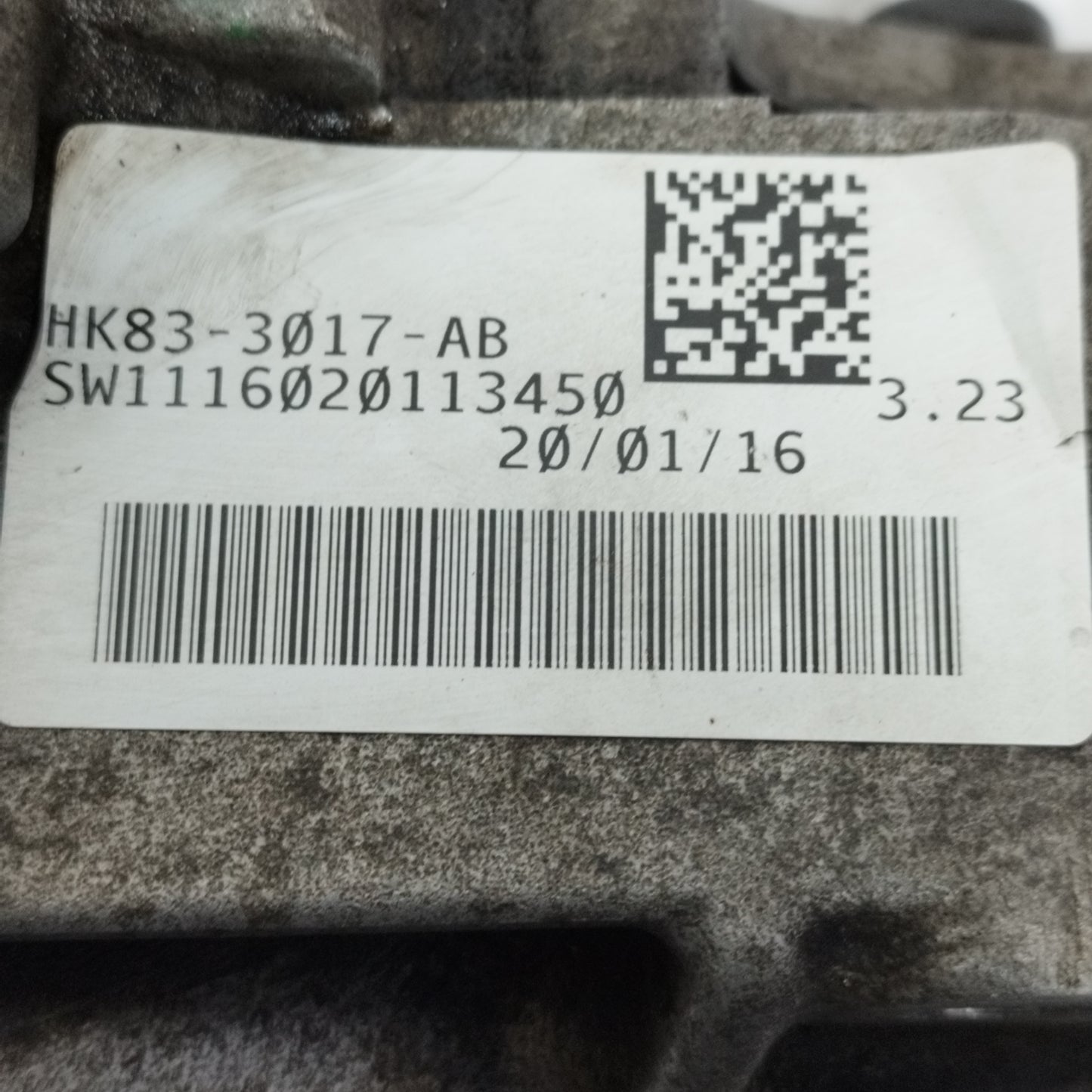 Front Differential Jaguar F-Pace 3.0 D 2018 Cod: HK83-3017-AB ecoAC11371