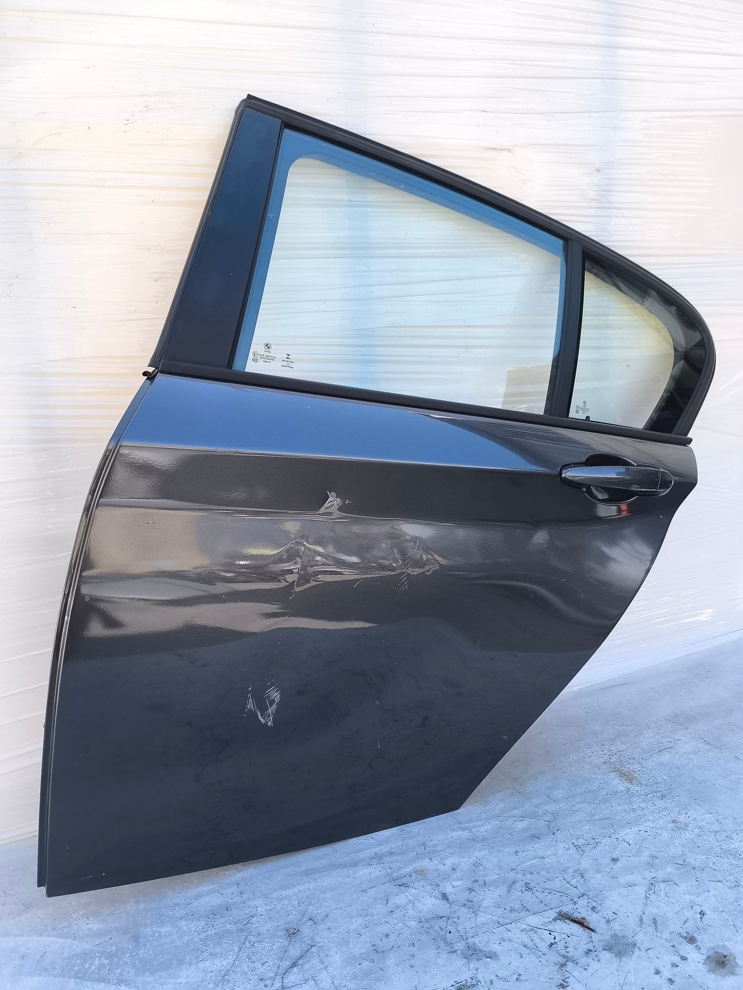 Sportello posteriore sx grigio canna di fucile Bmw Serie 1 (F20) anno 2014 ecoAG8065