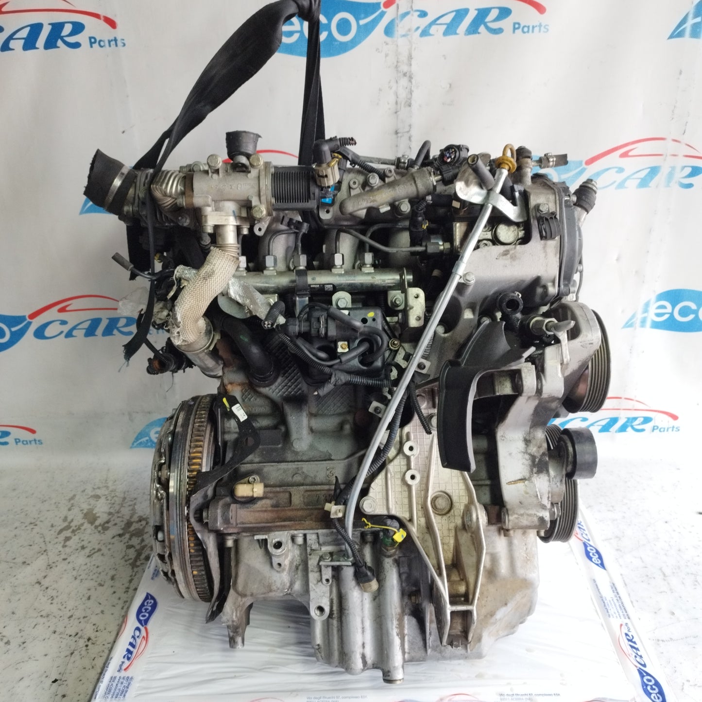 Alfa Romeo 147 1.9 jtdm 8v 120hp 2008 engine cod: 937A3000 ecoAC9749