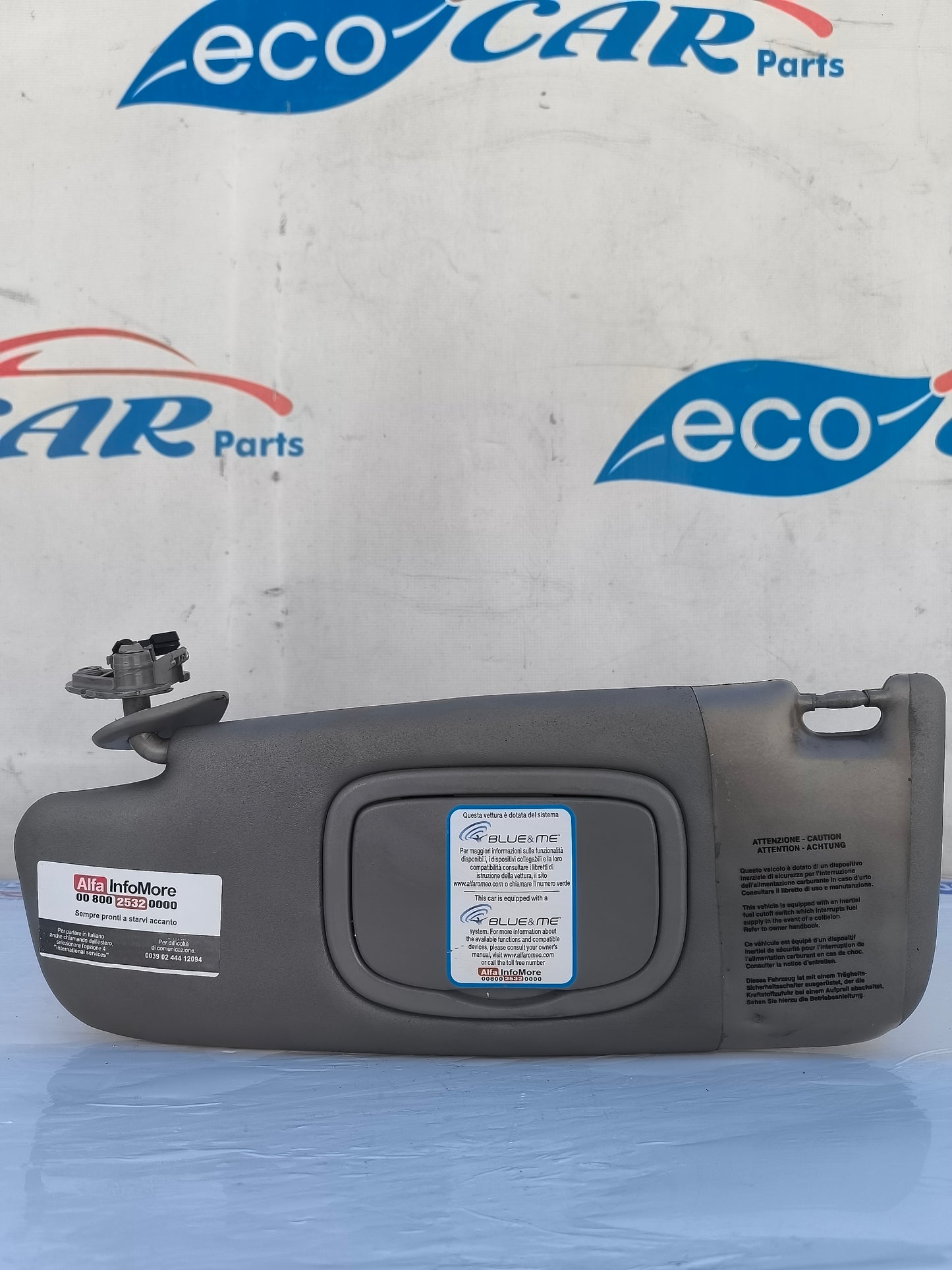 Aletta parasole sx con luce Alfa Romeo Giulietta 2012 ecoAG5852