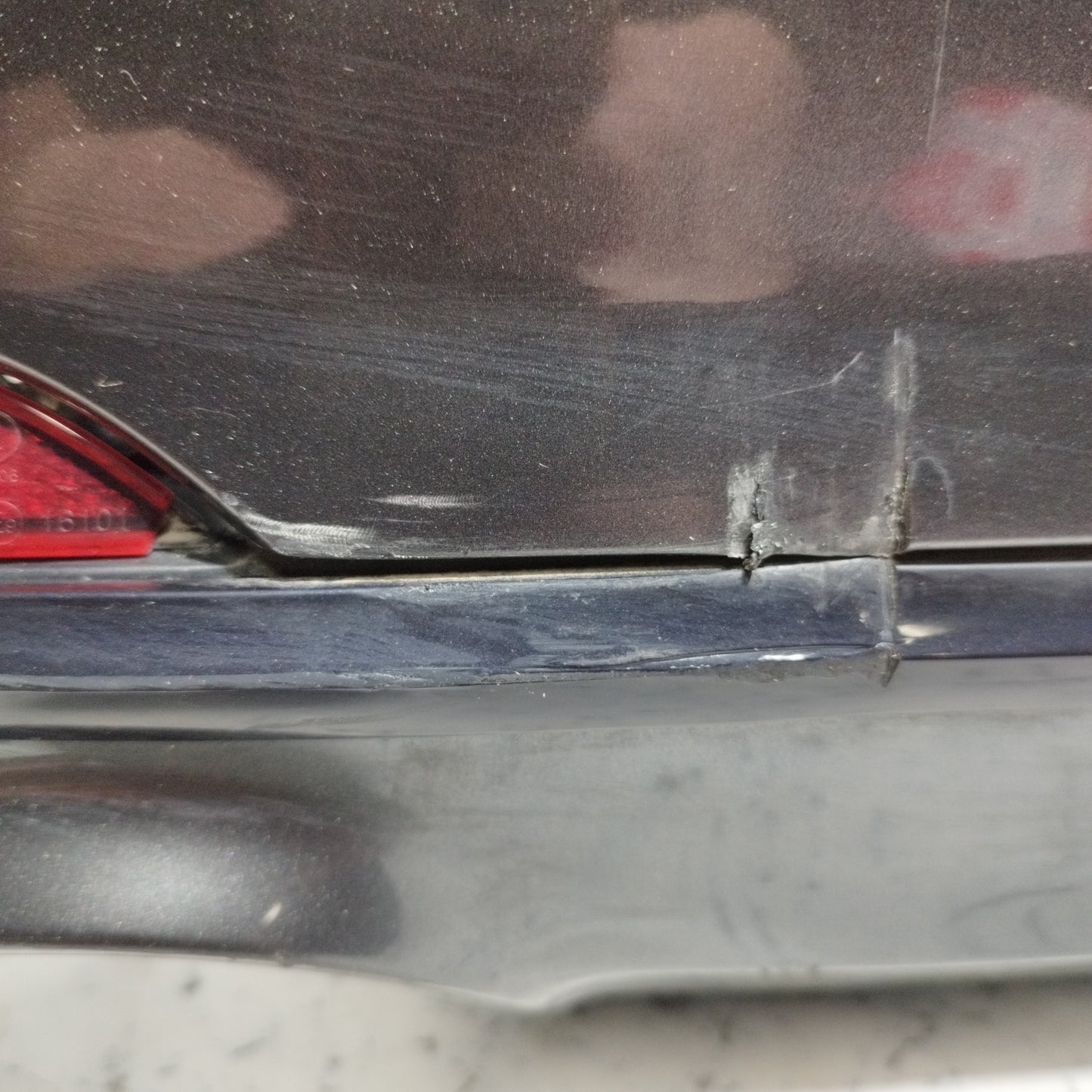 Heckstoßstange in Dunkelgrau für Audi A5 40 G-tron 2019 ecoAC10323