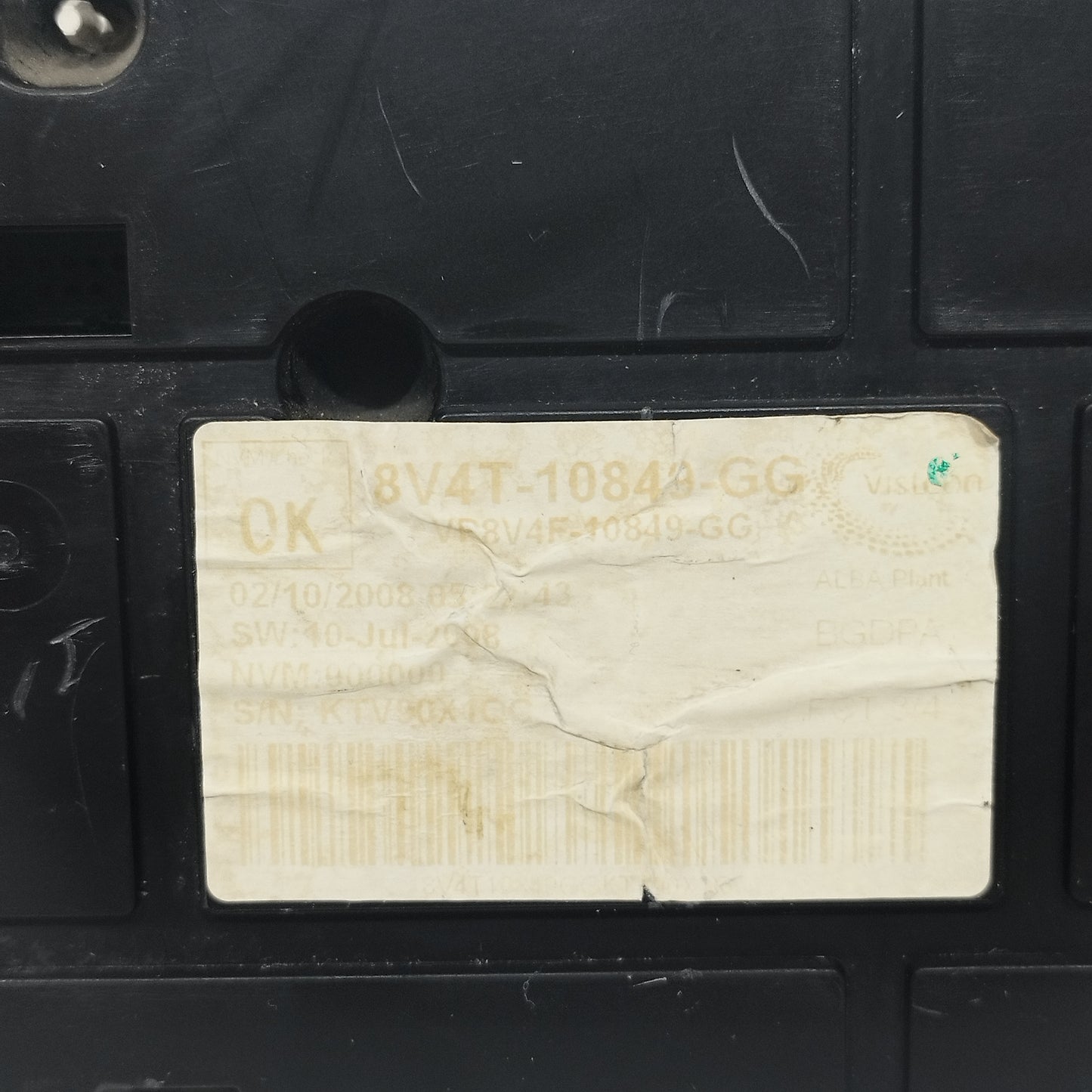 Quadro strumenti Ford C-Max 1.6TDCI 2008 Cod: 8V4T-10849-GG ecoAC13287