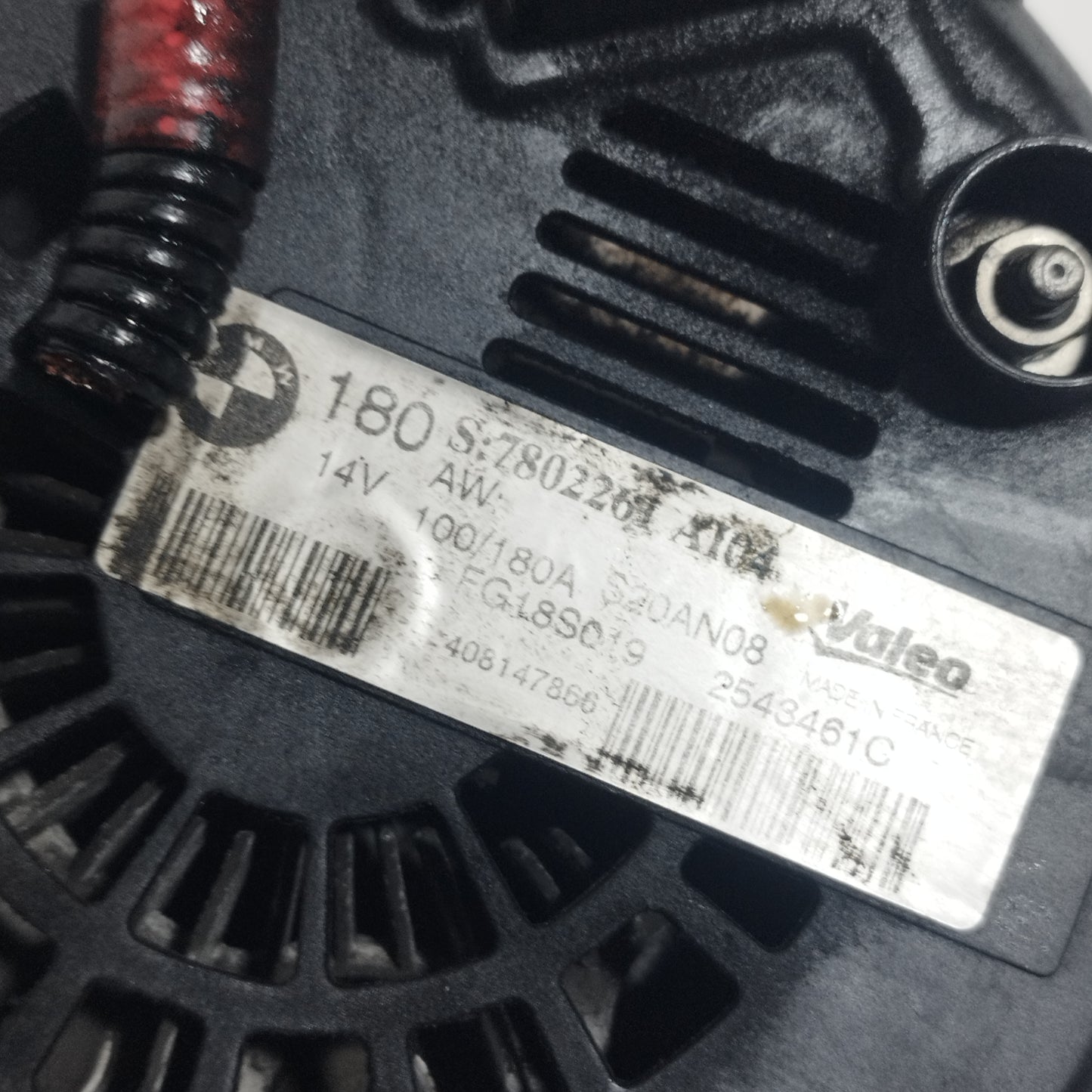 Alternatore Bmw Serie 1 E87 2.0 D 2007 cod: 7802261 ecoAC14709