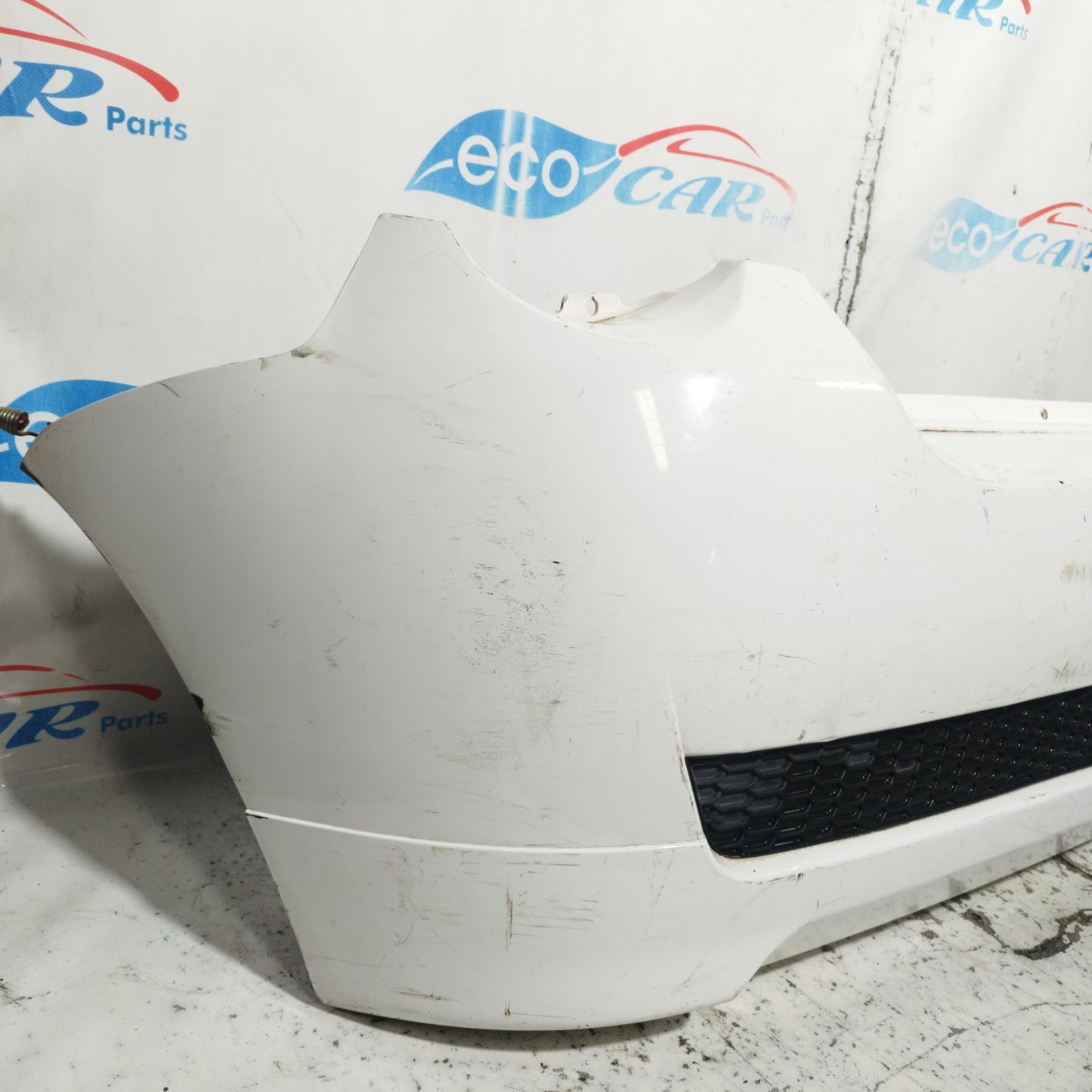 White Rear Bumper Chevrolet Aveo 2009 ecoAC10226