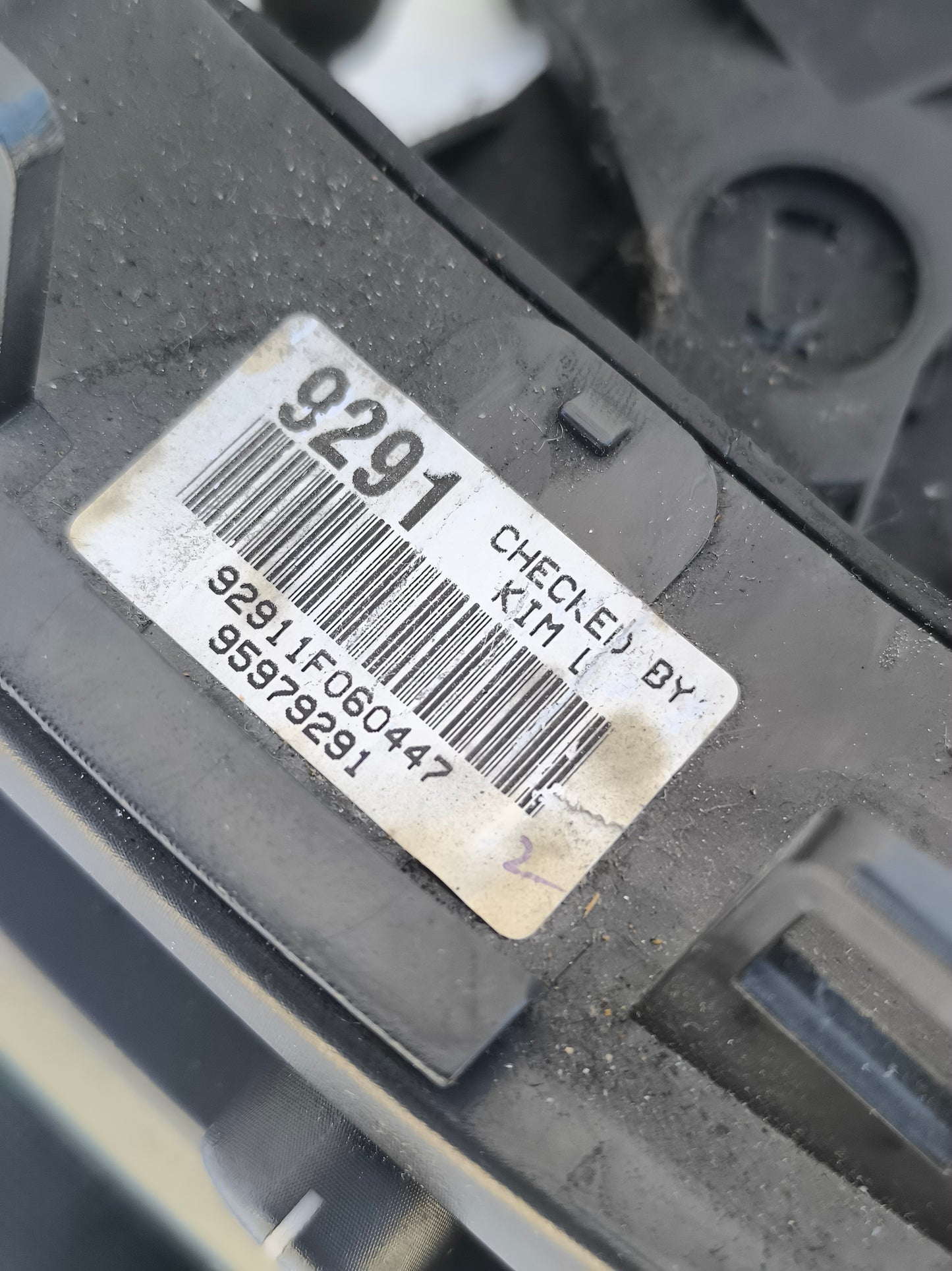 Pulsantiera comandi clima Chevrolet Spark anno 2011 cod. 95979291 ecoAG7564