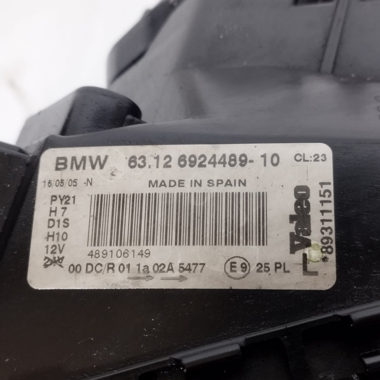 Fanale anteriore sx Bmw Serie 1 E87 2005 Xenon cod: 89311151 ecoAC14413