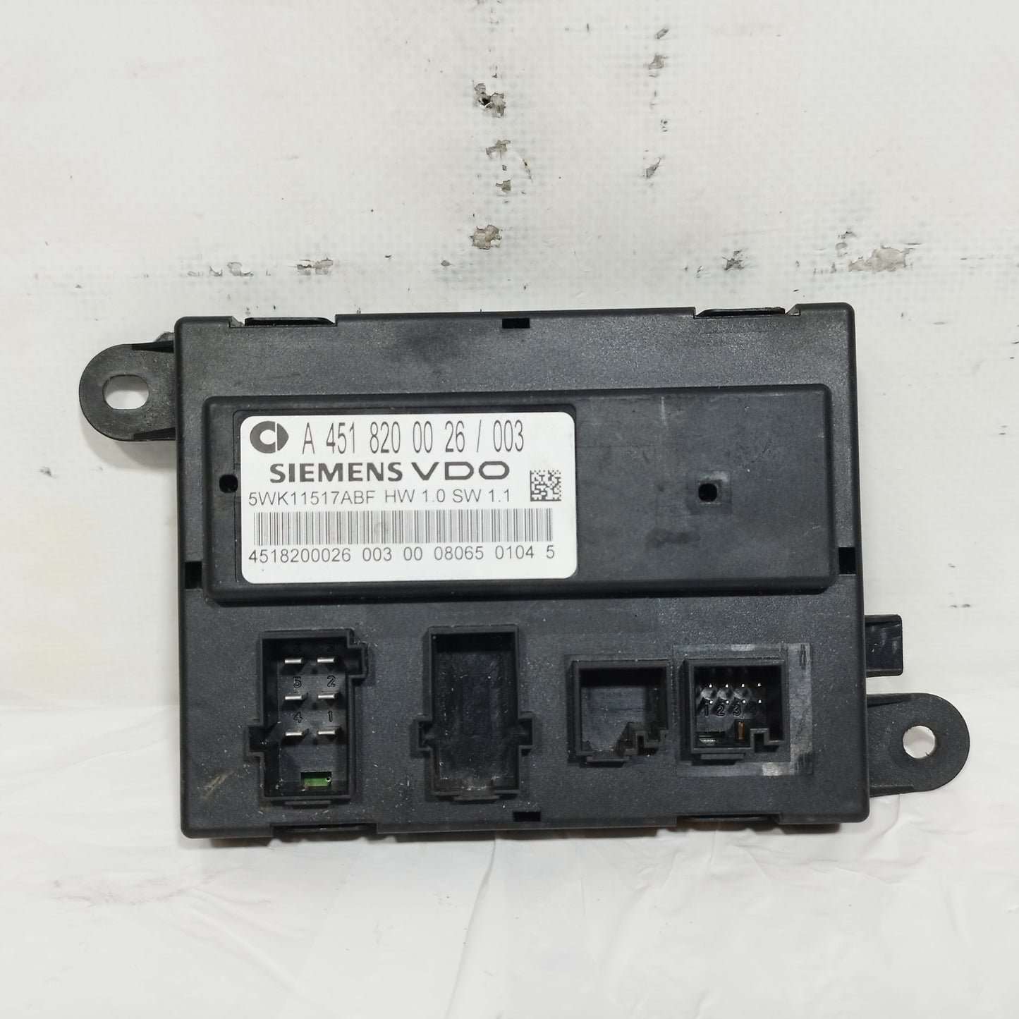 Centralina chiusura centralizzata Smart fortwo 451 2010 cod: A4518200026/003 ecoAC14688