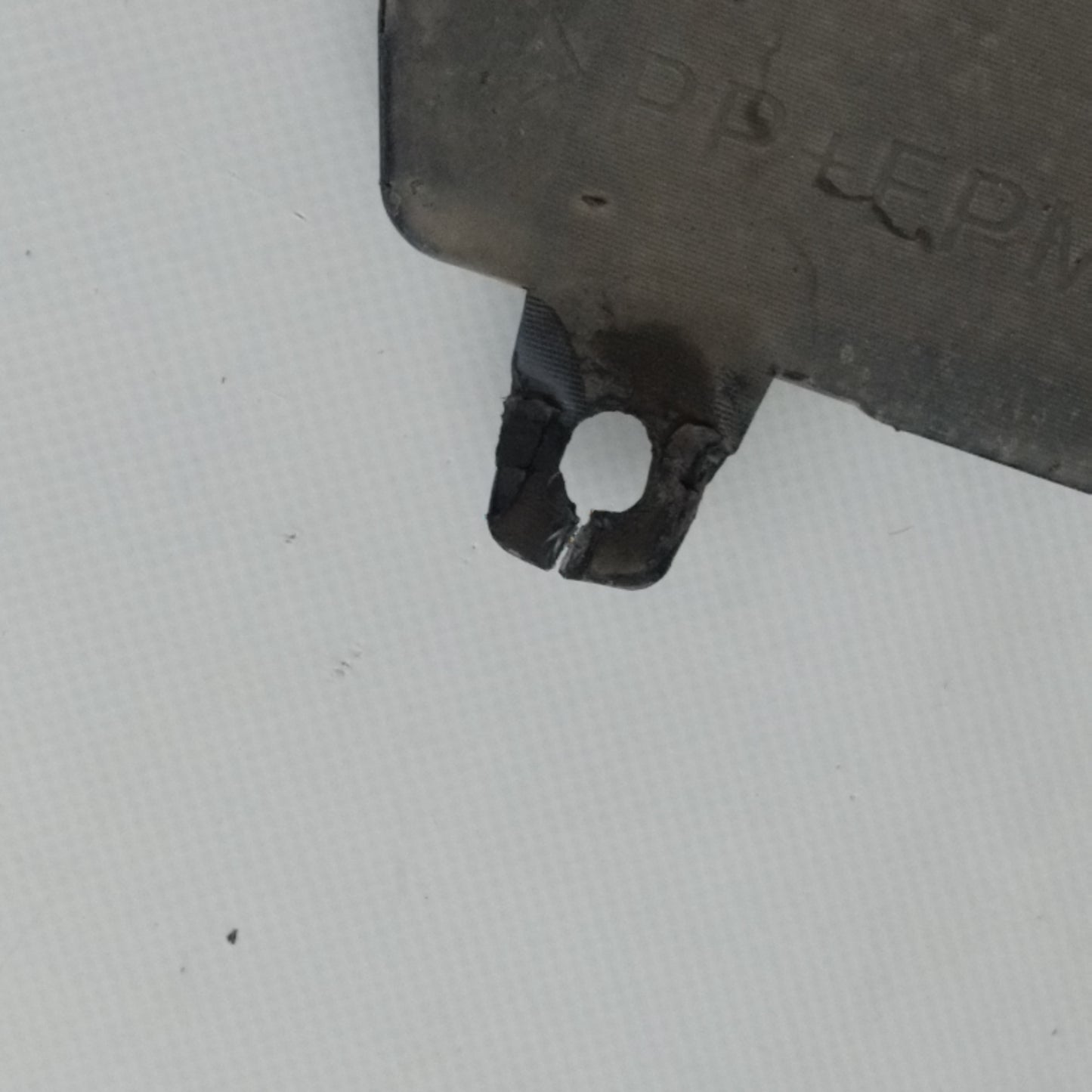 Schwarze Heckstoßstange Nissan Micra K14 2017 ecoAC11549