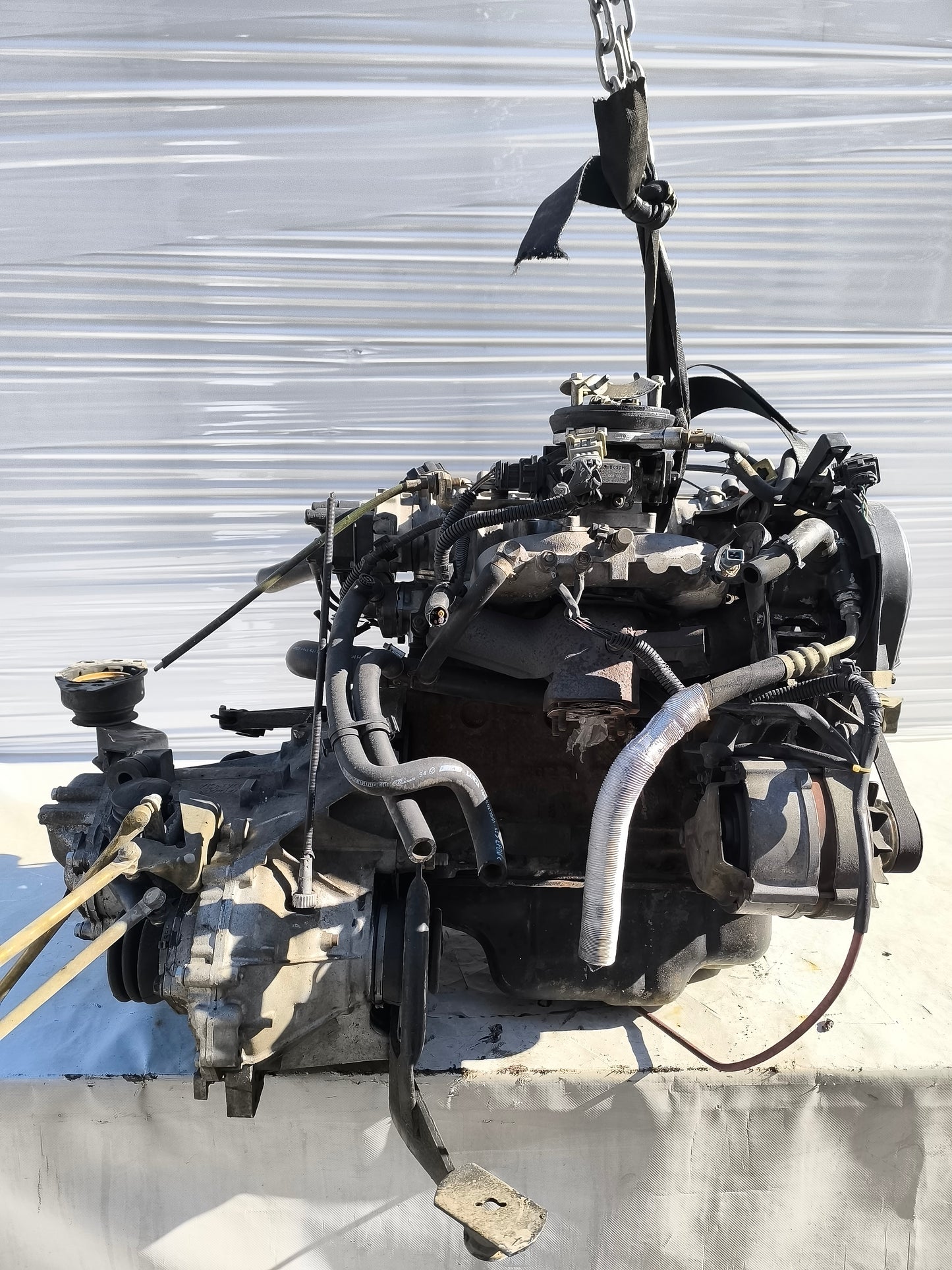 Motore e cambio completo Fiat Tipo 1.6 B anno 1991-1995 cod: 835A1000 ecoAG8125