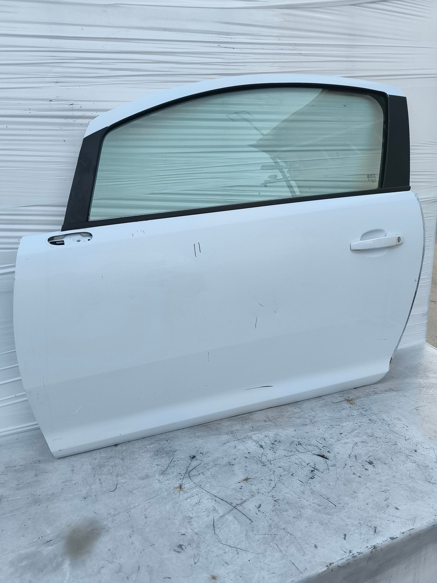 Sportello sx bianco Opel Corsa D 3 porte 2006-2014 ecoAG7947