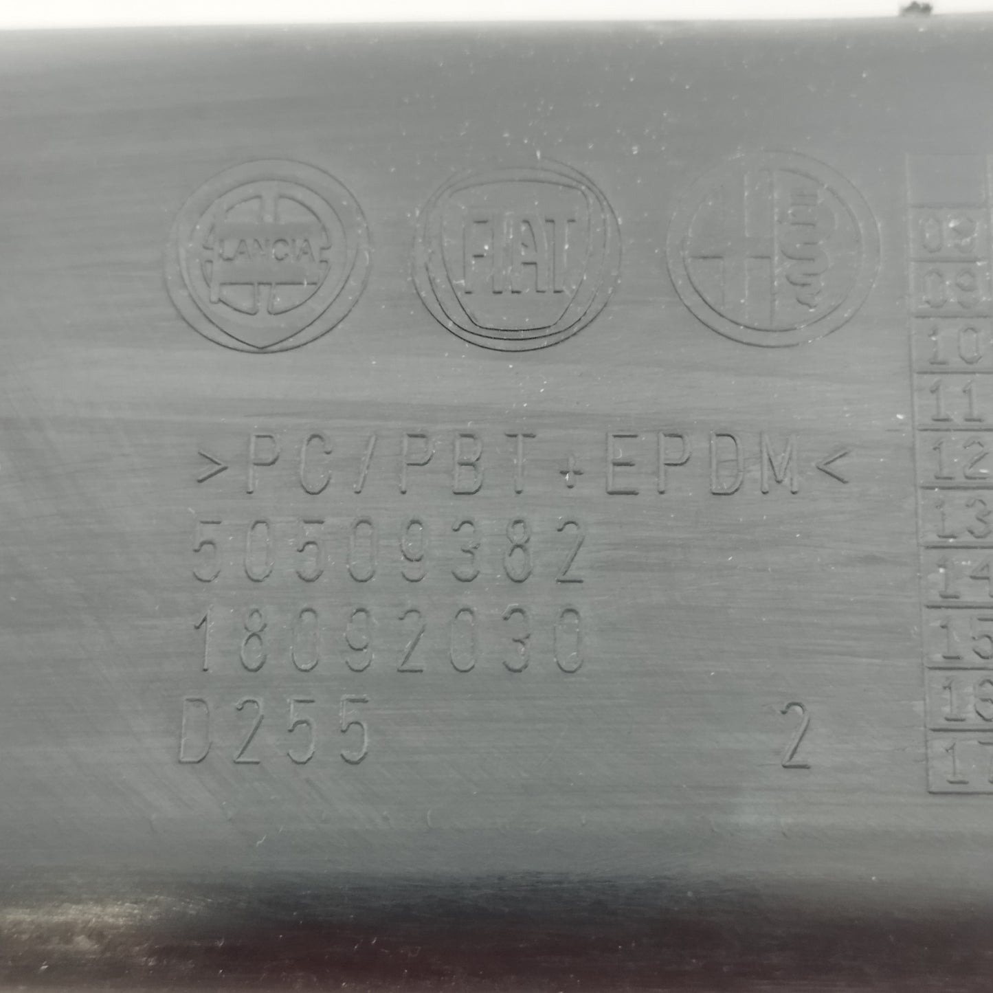 Alfa Romeo Mito 2009 Heckstoßstangenverstärkung Code: 50509382 ecoAC12544