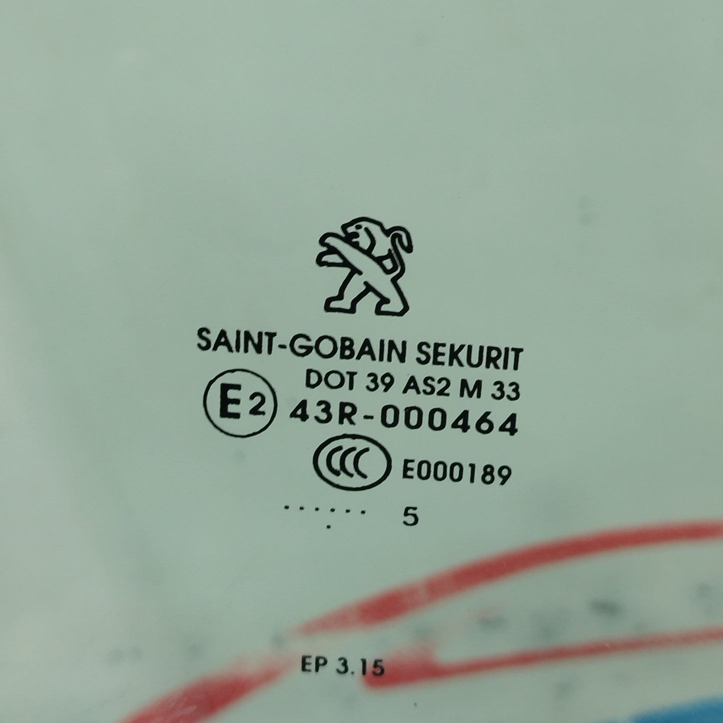 Vetro scendente anteriore dx Peugeot 208 2015 ecoAC11028