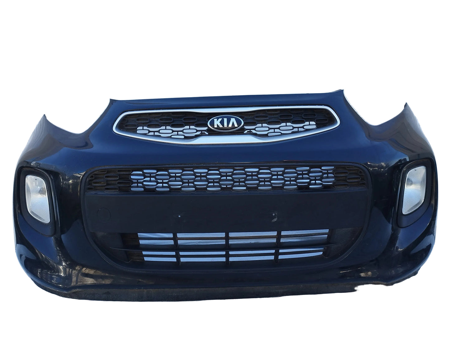 Paraurti anteriore nero Kia Picanto (TA) 2015-2017 Restyling cod: 865111y5000 ecoDM153
