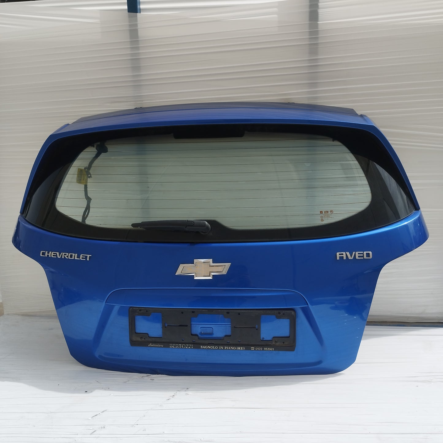 Portellone blu Chevrolet Aveo 2012 ecoAC15663