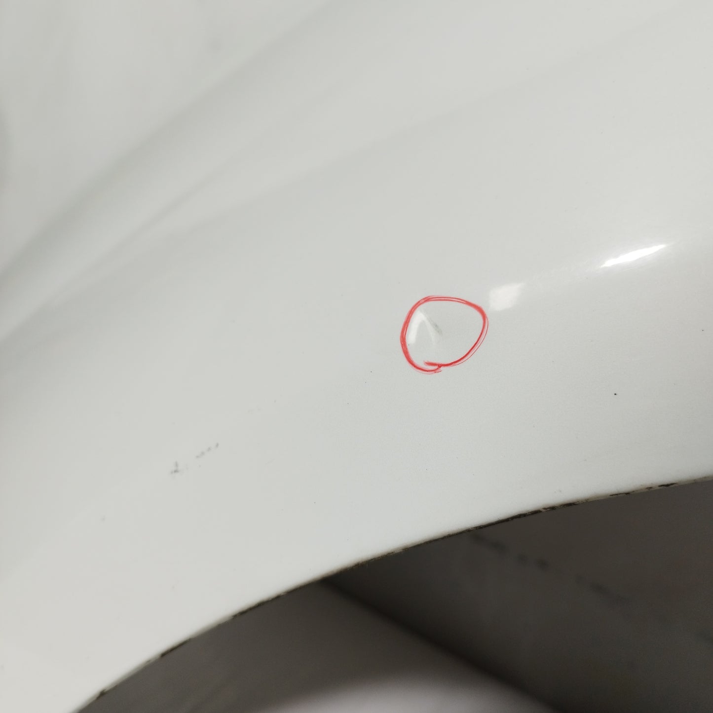 Parafango anteriore sx bianco Fiat Grande Punto 2008 ecoAC14870