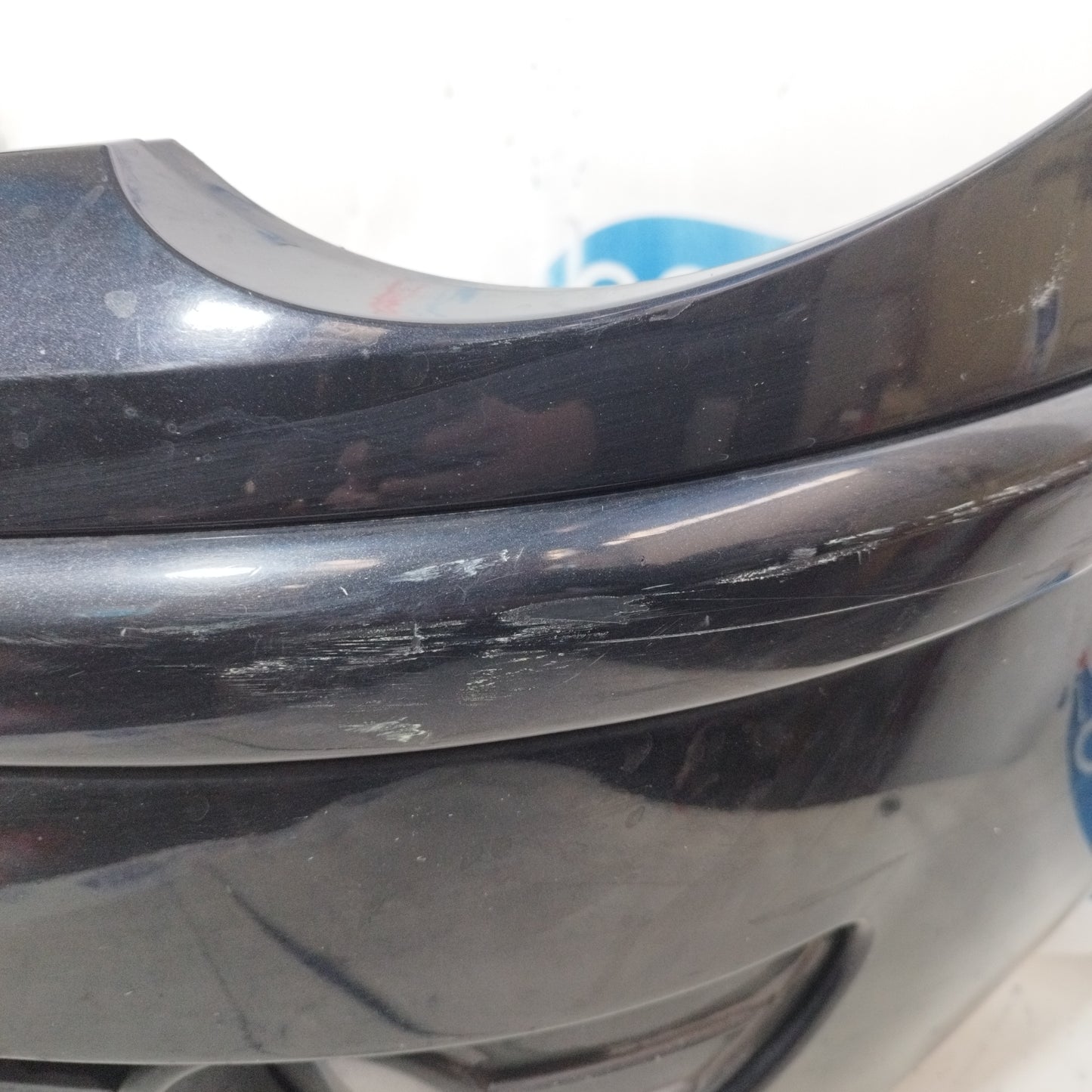 Black Front Bumper Volkswagen Polo 2008 ecoAC10134