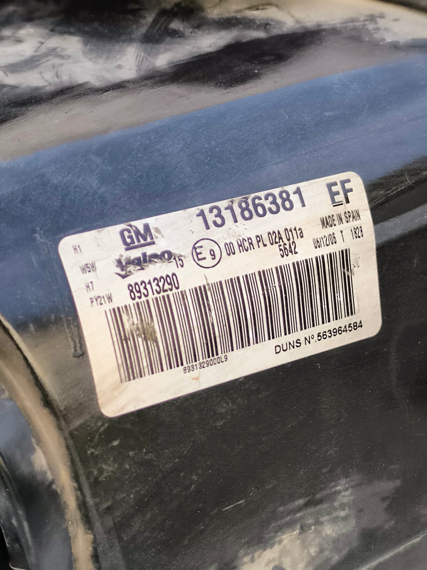 Fanale anteriore sx Opel Corsa D 2007 ecoAG6104