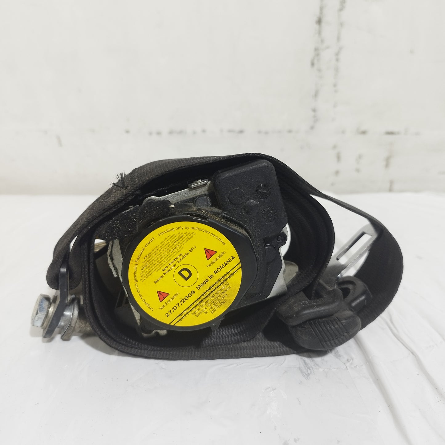 Cintura di sicurezza dx Lancia Musa 2004-2012 ecoAC16044