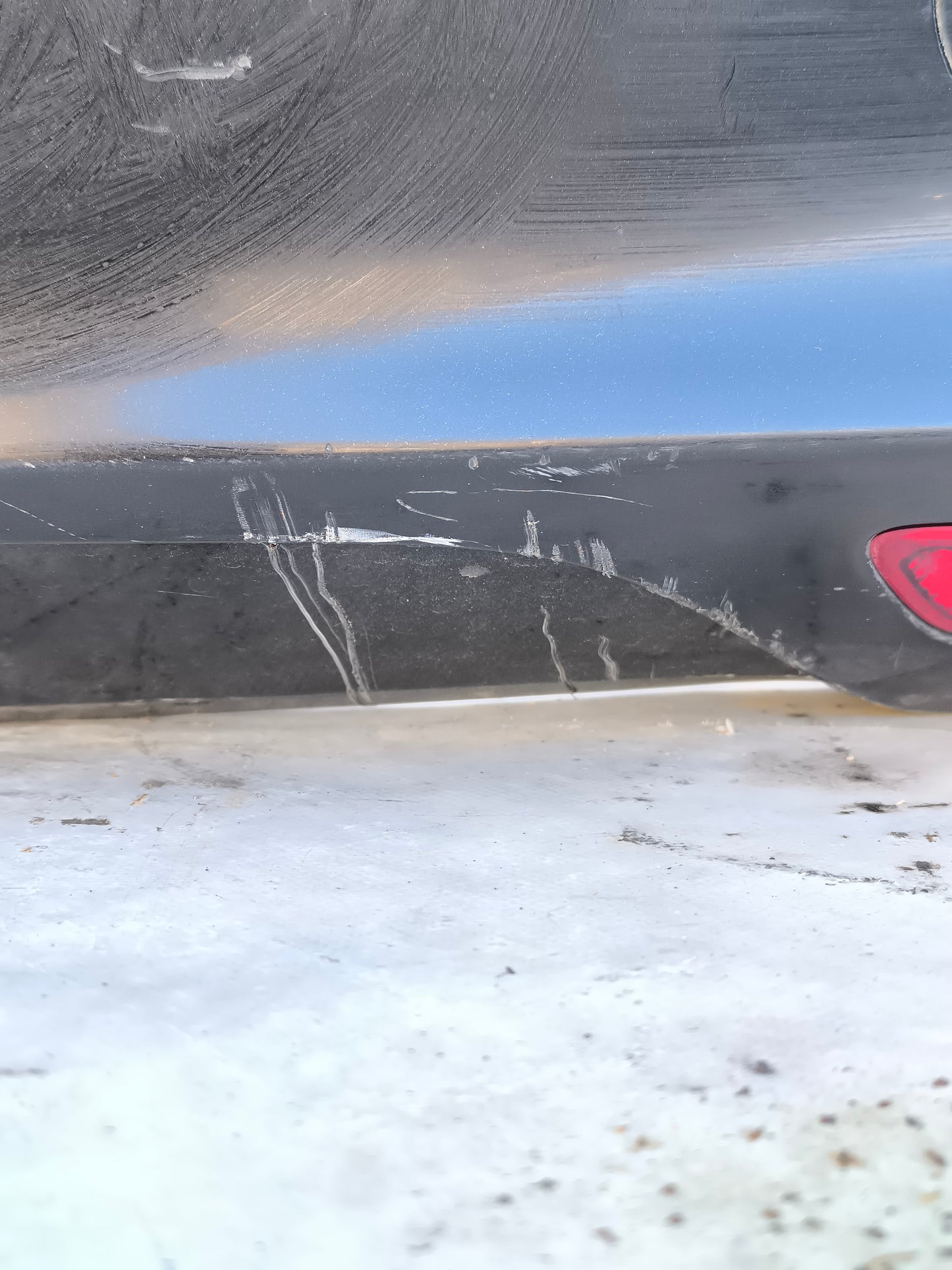 Paraurti posteriore Opel Astra H GTC 3p nero ecoAG8173