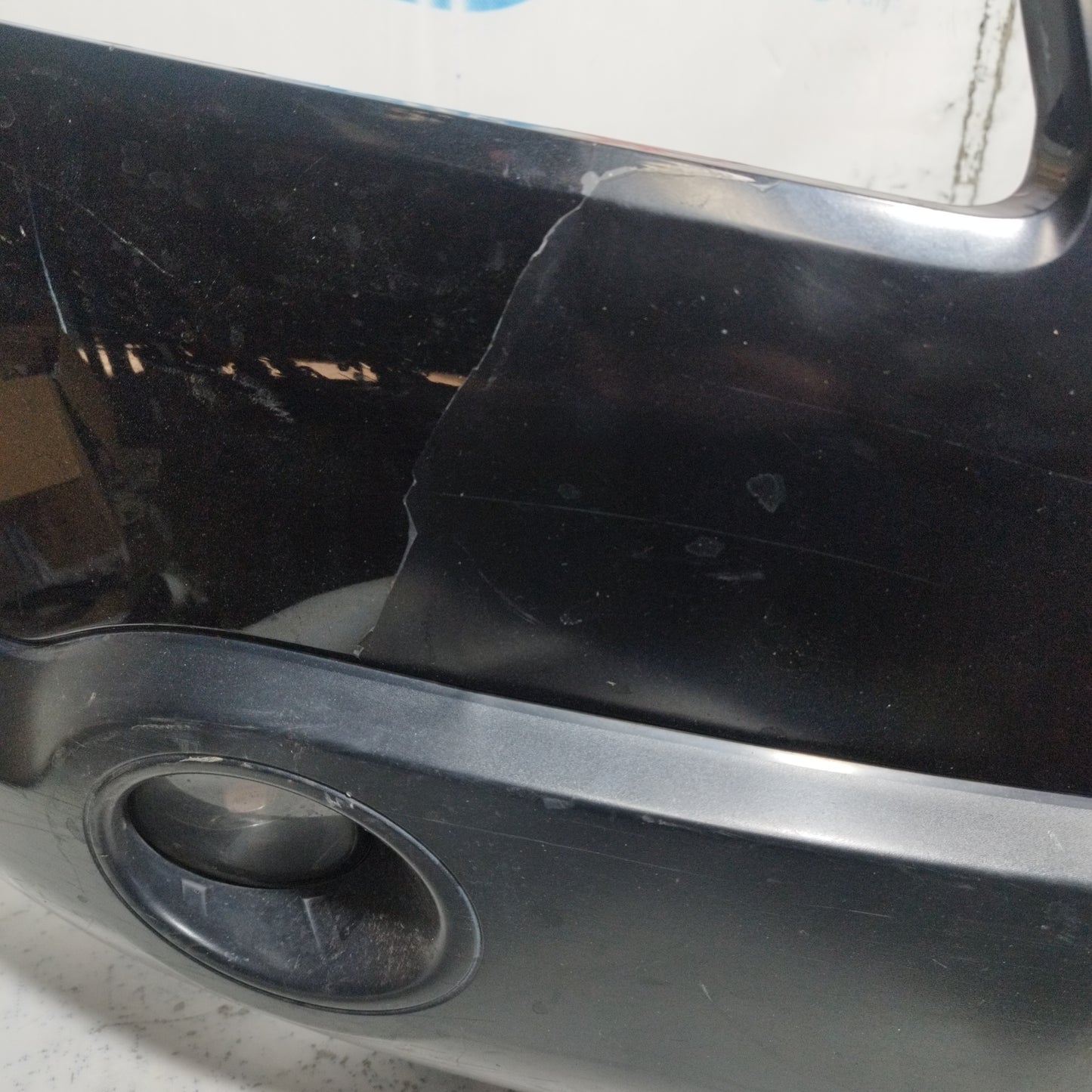 Paraurti anteriore nero Nissan Qashqai 2011 ecoAC10379