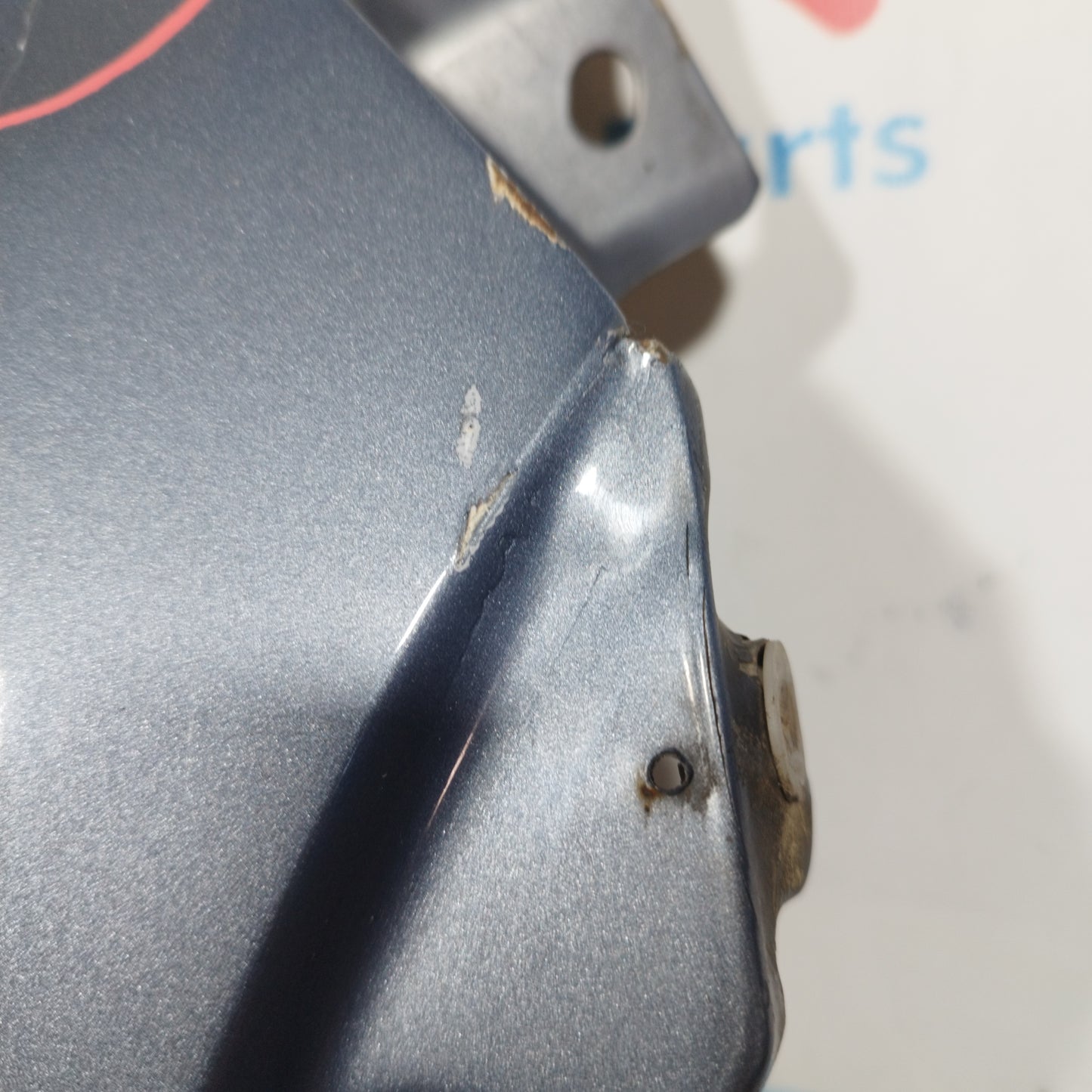 Right fender denim gray Nissan Qashqai 2010 restyling ecoAC3269