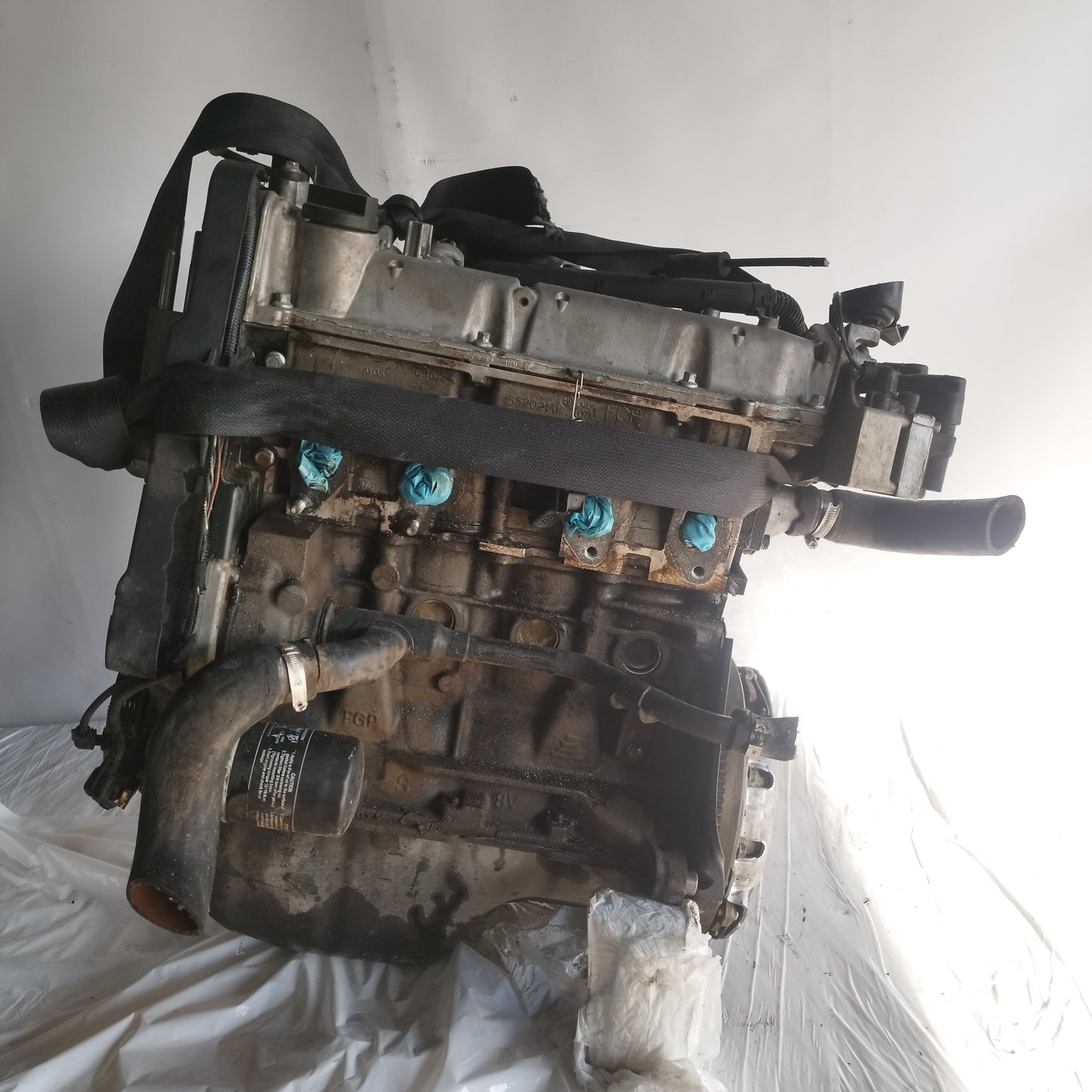 Motore Fiat Punto 1.2 b 8v 2008 codice 188A4000  ecoAC3737