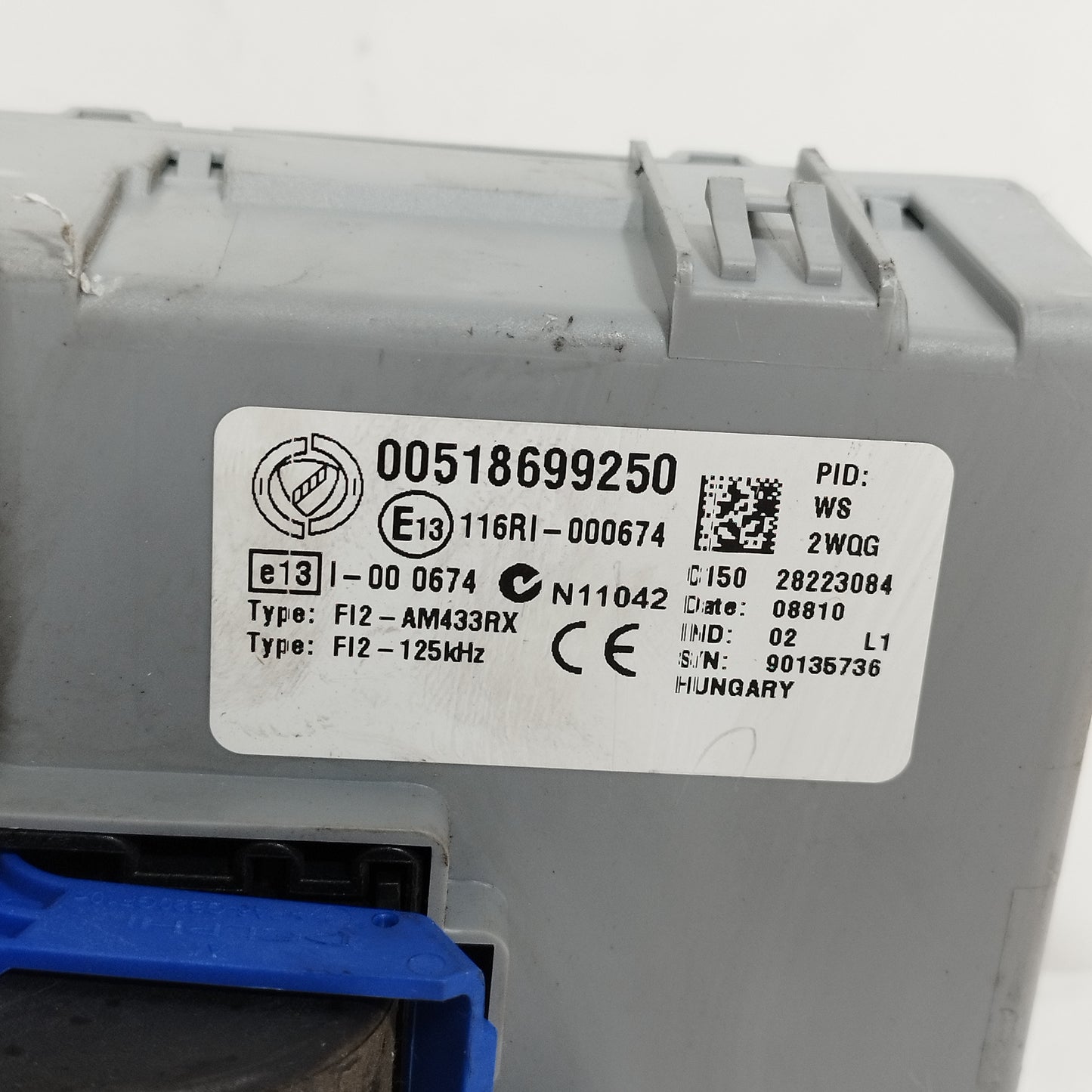 Zündkit Fiat Punto Evo 1.3 MTJ 95 PS, Baujahr 2012, Code: 51879339 ecoAC12995