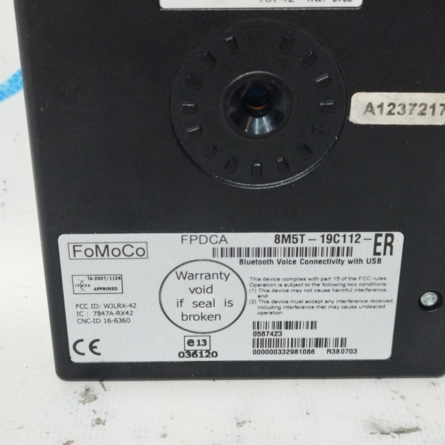 Centralina bluetooth Ford Focus 2011 cod: 8M5T19C112ER ecoAC10308