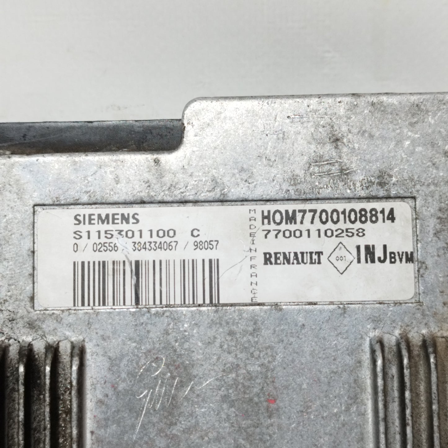 Zündanlage Renault Clio 1.4 B 1998 Teilenummer: S115301100C ecoAC10545