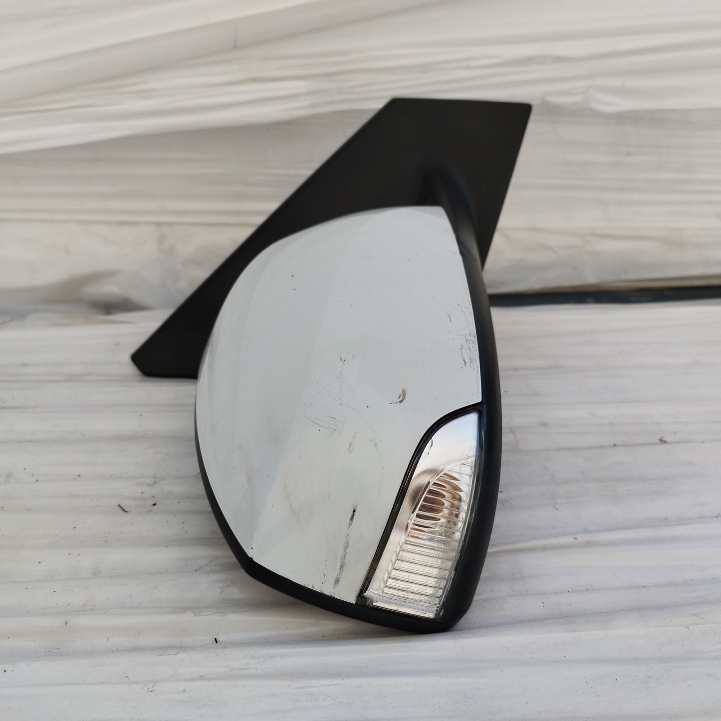 Specchietto elettrico anteriore dx bianco Renault Megane III 2008-2016 8 fili ecoDM383