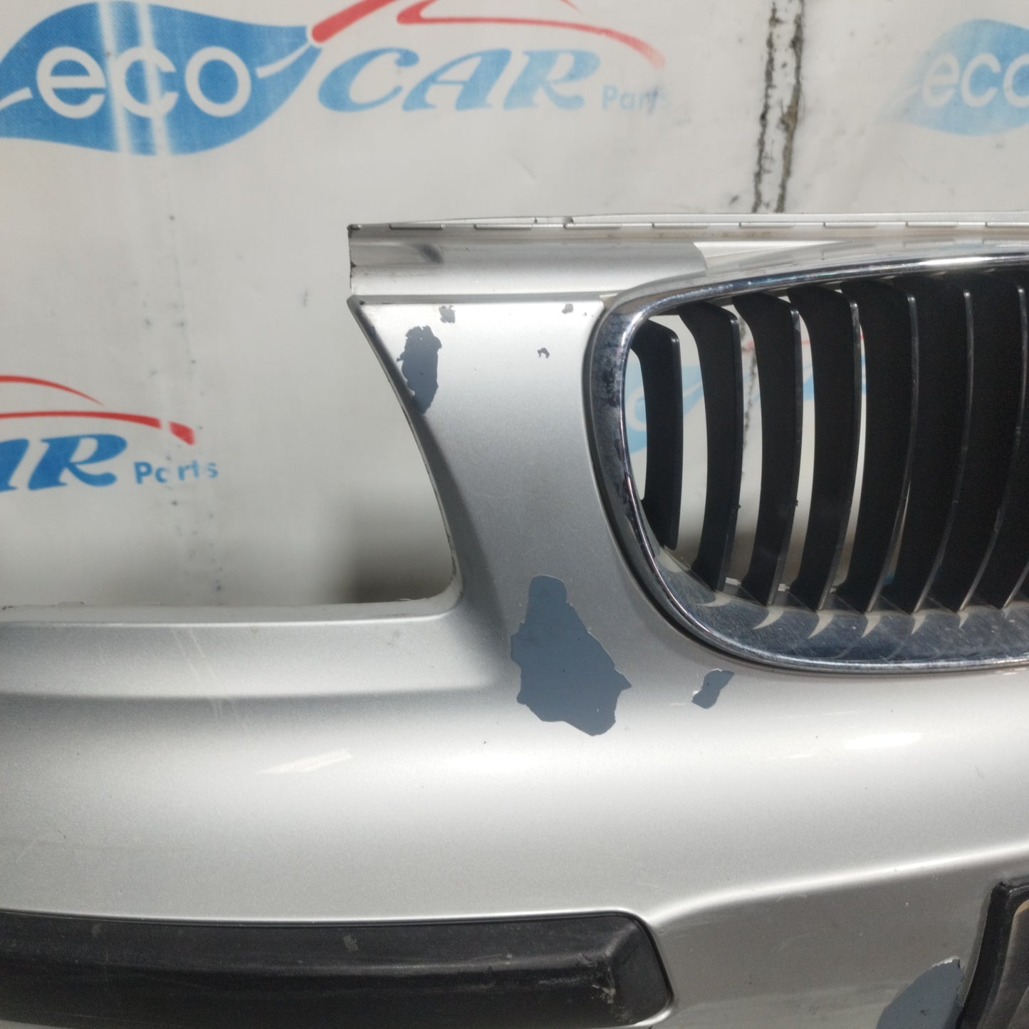 Paraurti anteriore grigio argento Bmw Serie 1 2010 ecoAC11197