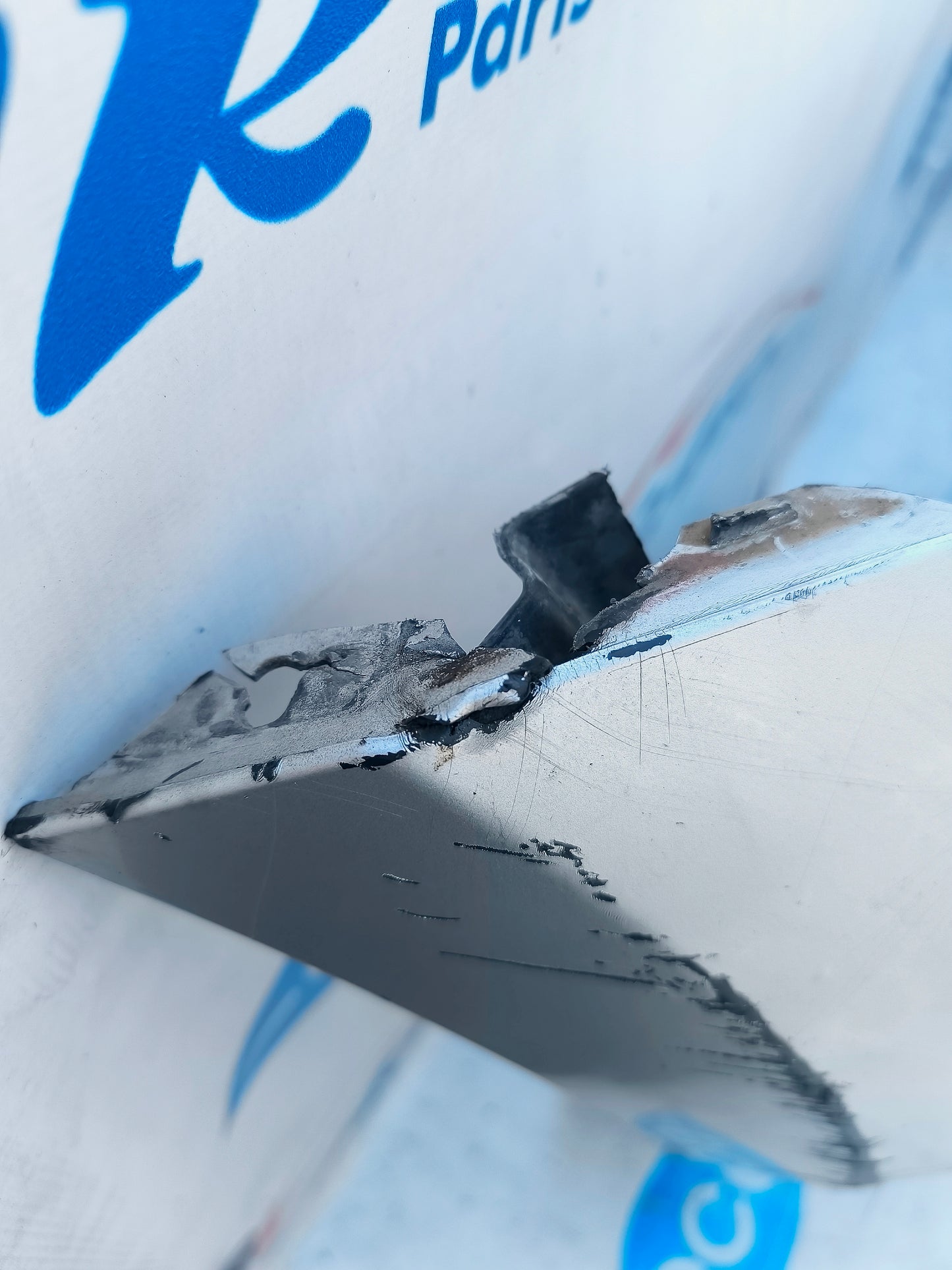 Paraurti anteriore grigio argento Bmw Serie 1 e87 anno 2005 ecoAG6355