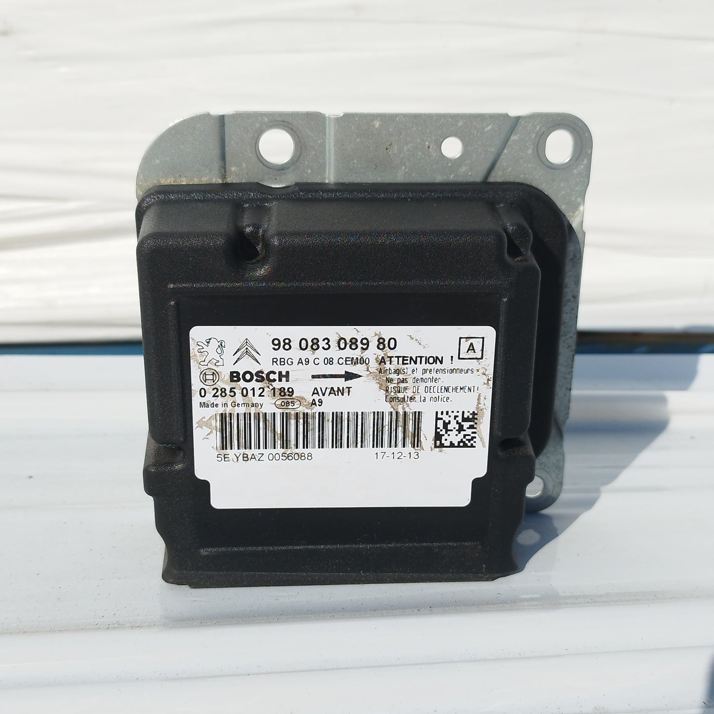 Kit airbag Peugeot 208 2014 cod: 9808308980 ecoAC15746