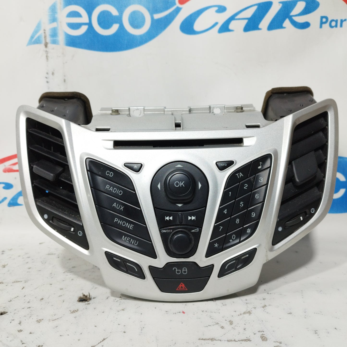 Autoradio Ford Fiesta 2010 Cod: 86AT-18C815-BR ecoAC10542
