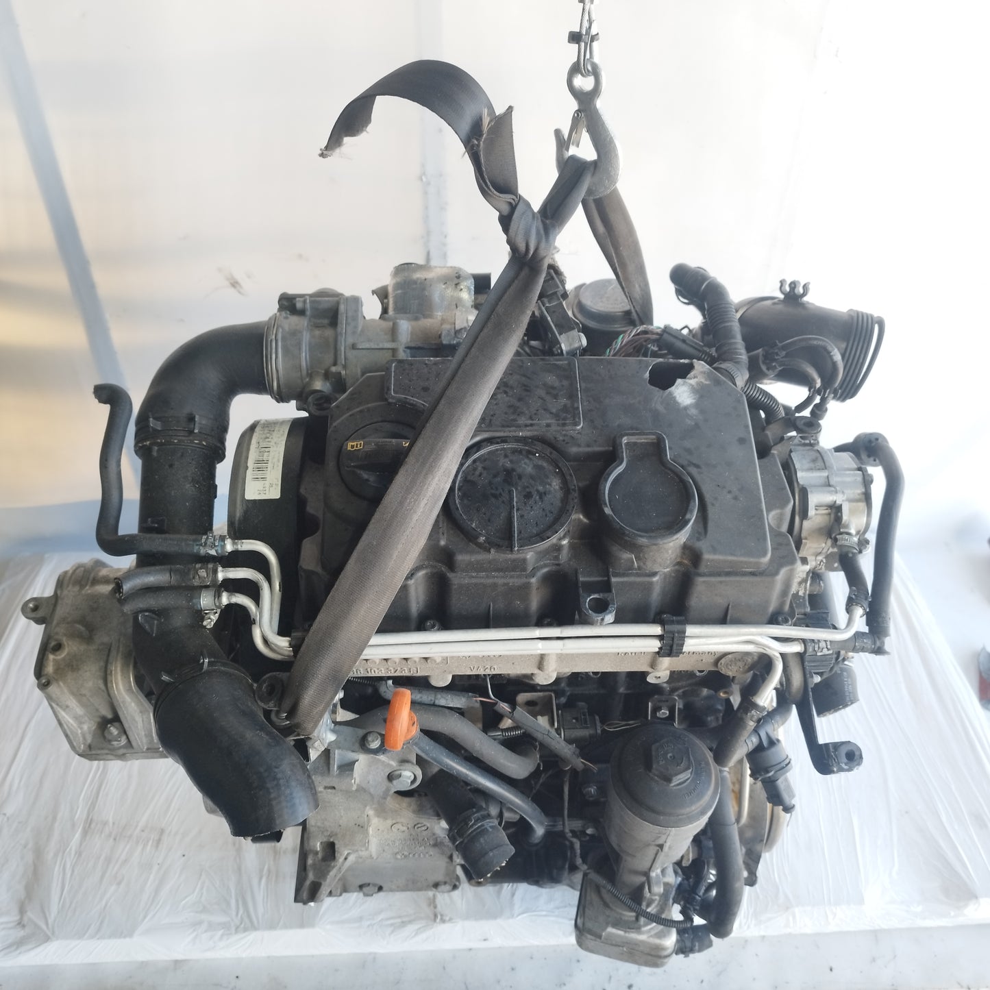 Motore Volkswagen Golf 5 / Audi A3 1.9 tdi 8v 105cv 2008 cod: BKC/BLS ecoAC6917