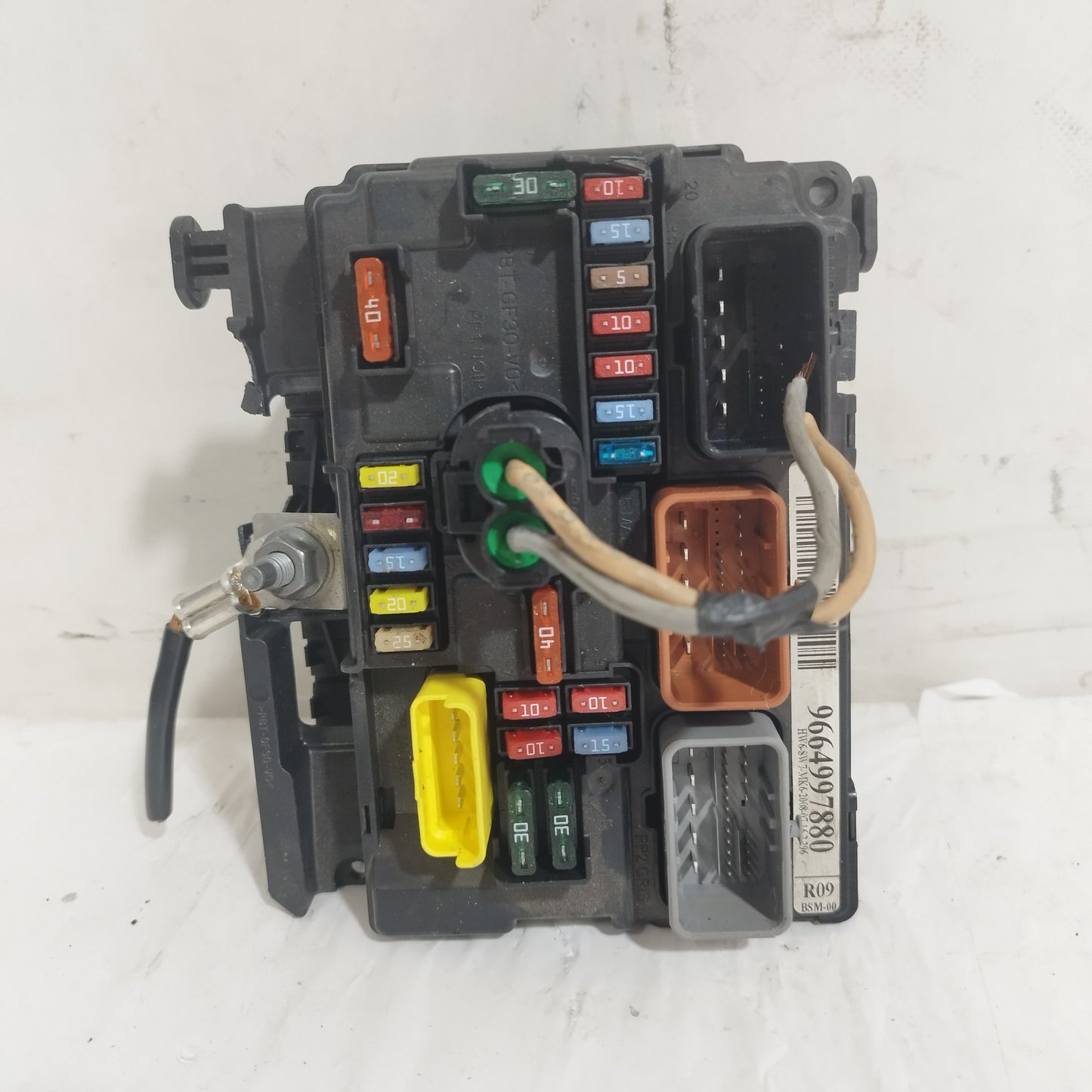 Centralina porta fusibili (BSM -00 R09) Peugeot 207 1.4 B 2006-2009 cod: 9664997880 ecoAC16545