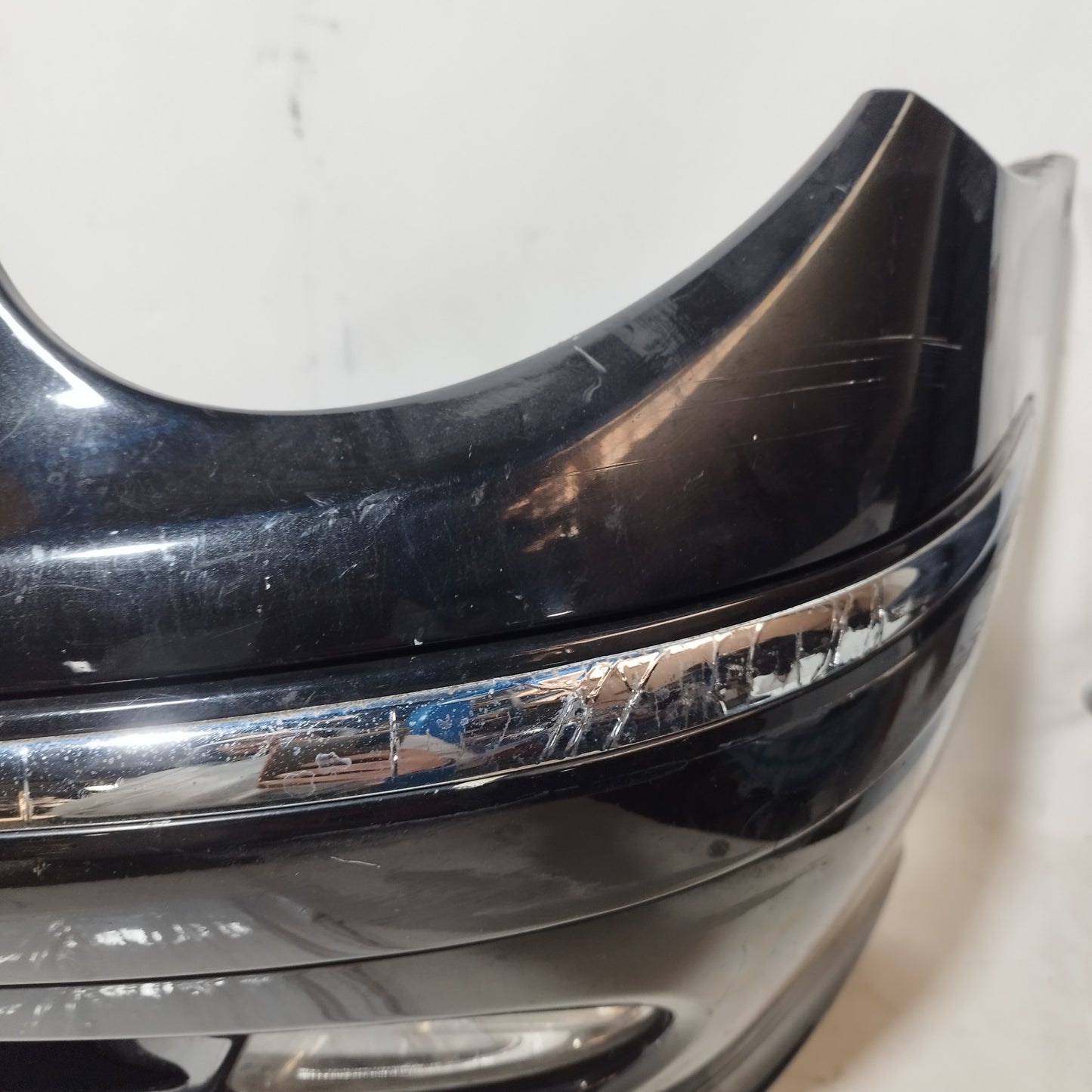 Paraurti anteriore nero Mercedes Classe E W211 2002-2009 ecoAC15433