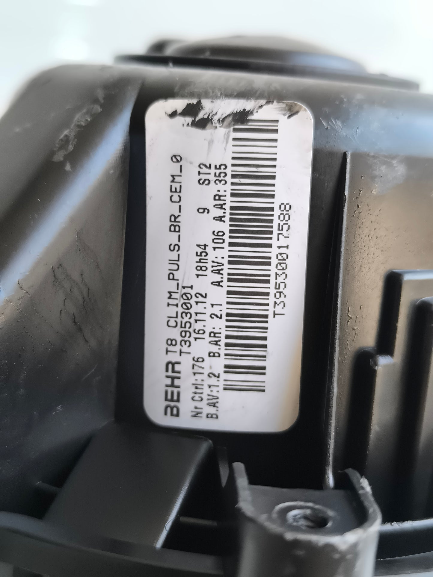 Ventola stufa abitacolo automatica Peugeot 3008 I / 5008 I anno 2009-2017 cod: t3953001 ecoAG8586