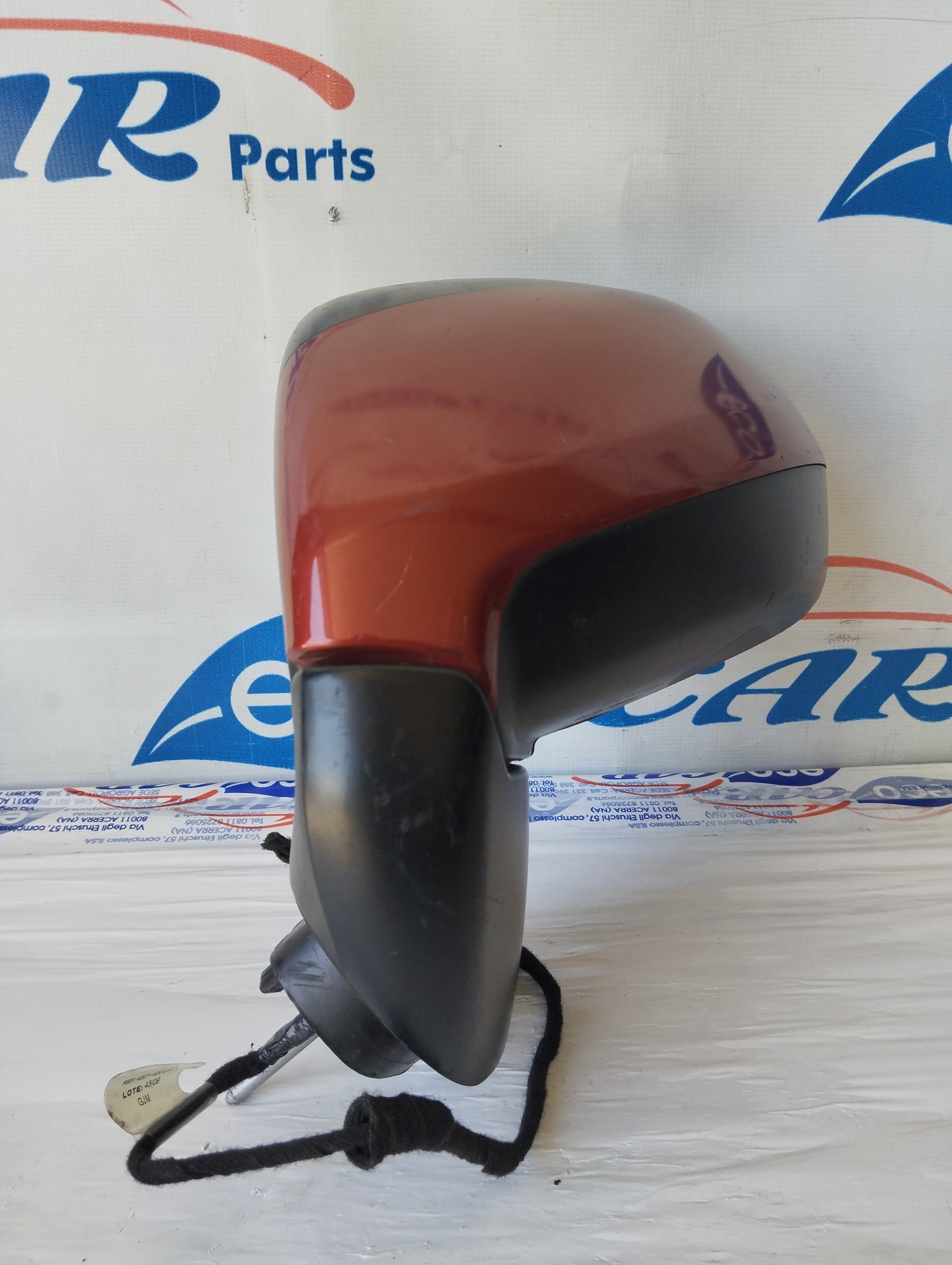 Left electric mirror burgundy Citroen C3 Picasso 2013 3 wires ecoAG5408